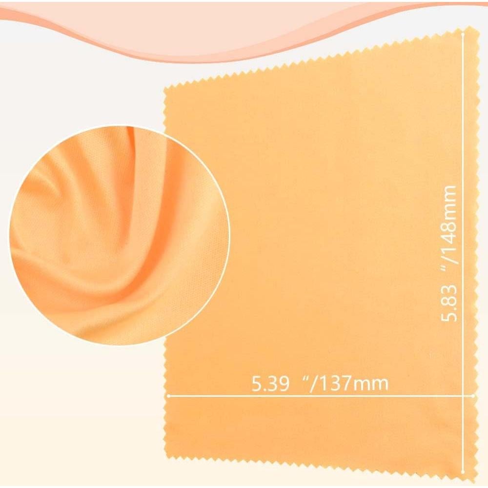 Paquete de 100 Paños de Microfibra XINMEIWEN 14x14 cm