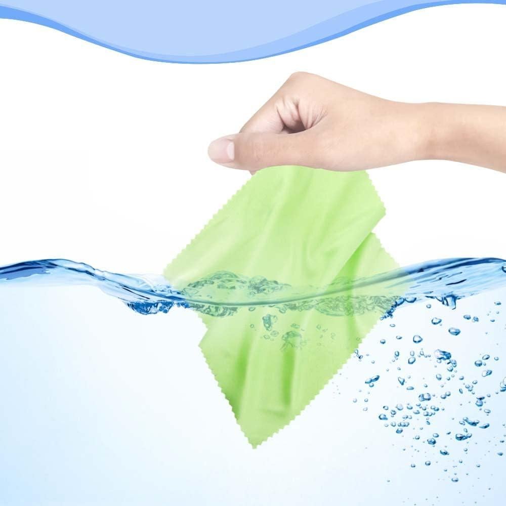 Paquete de 100 Paños de Microfibra XINMEIWEN 14x14 cm