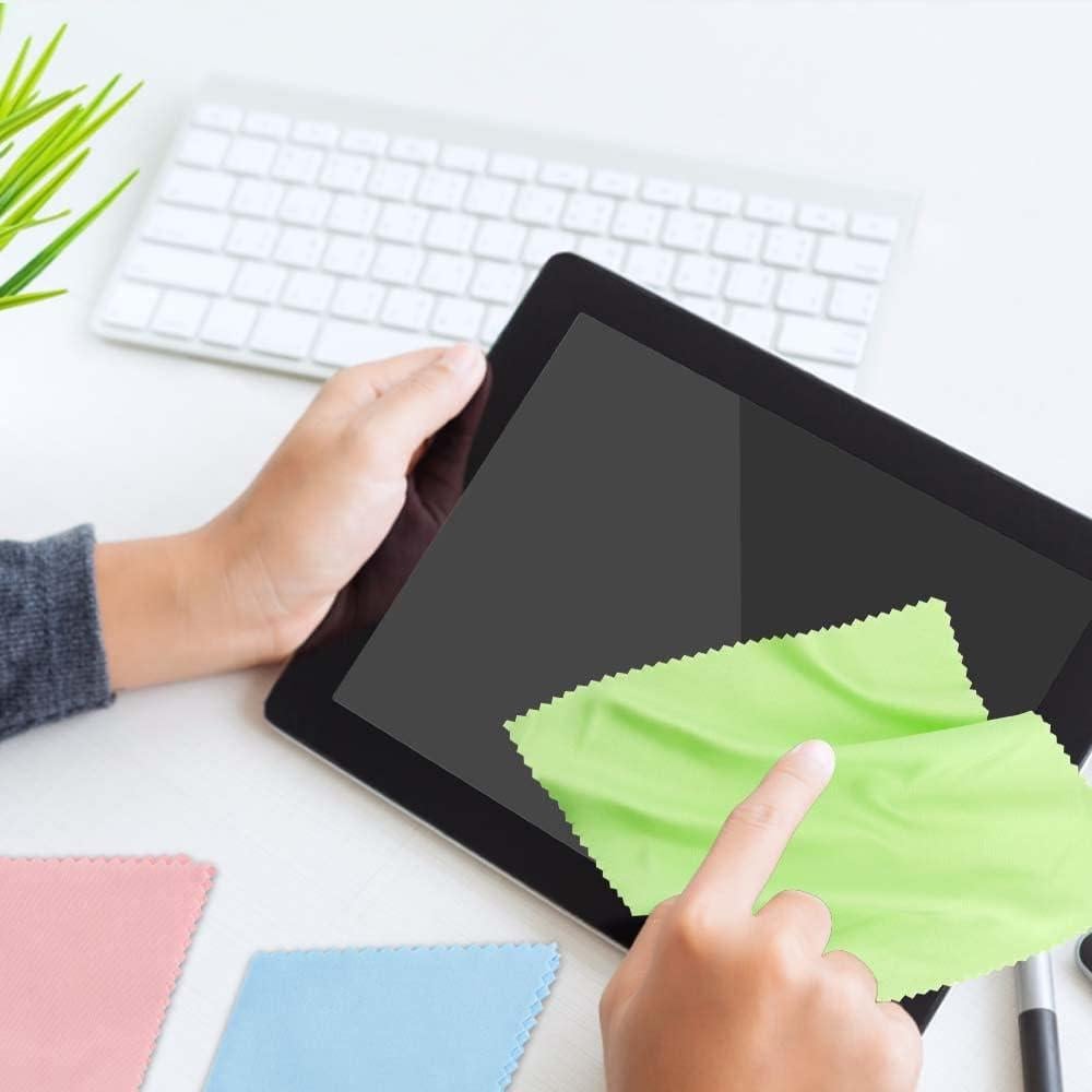 Paquete de 100 Paños de Microfibra XINMEIWEN 14x14 cm