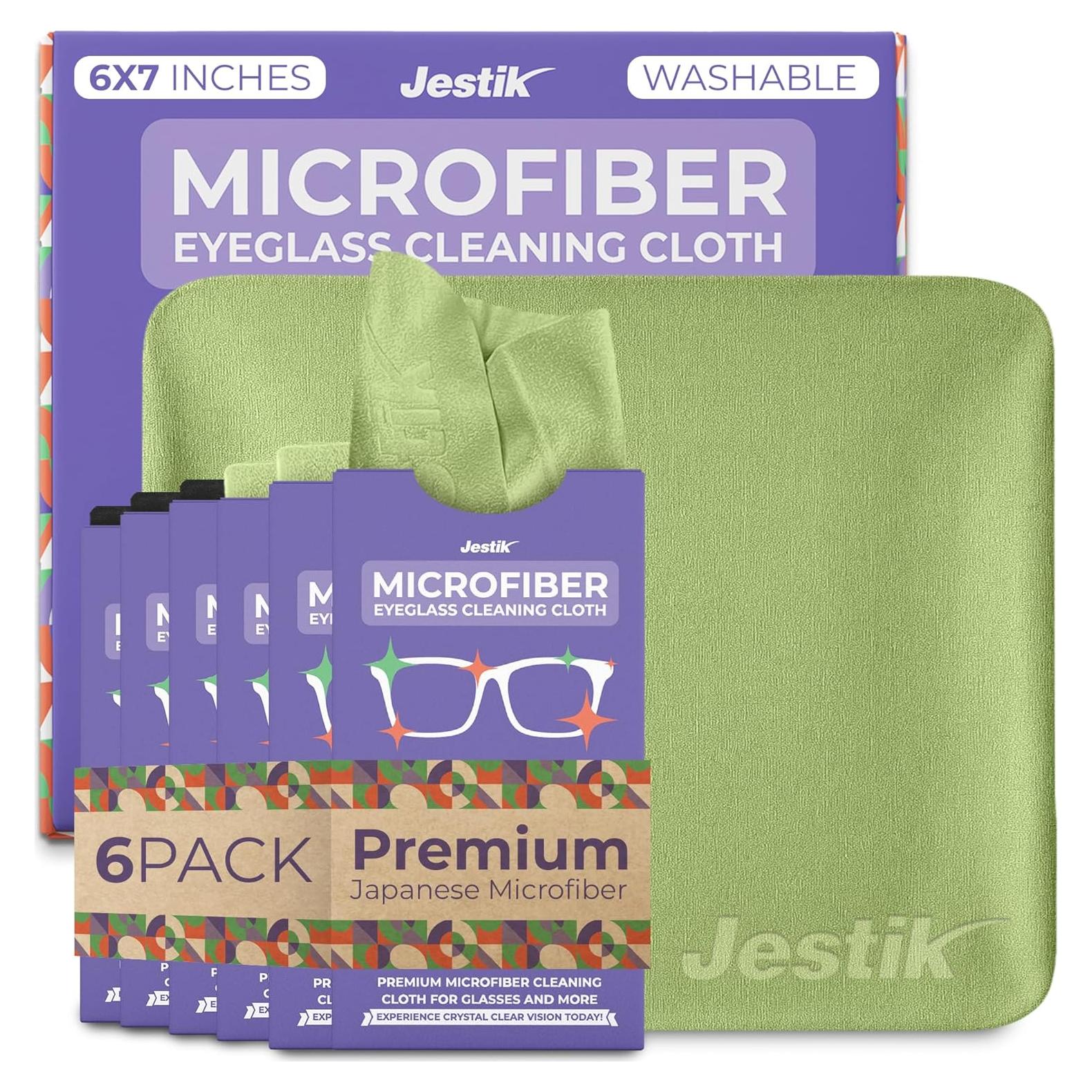 Paquete de 6 Paños de Microfibra Jestik para Limpieza