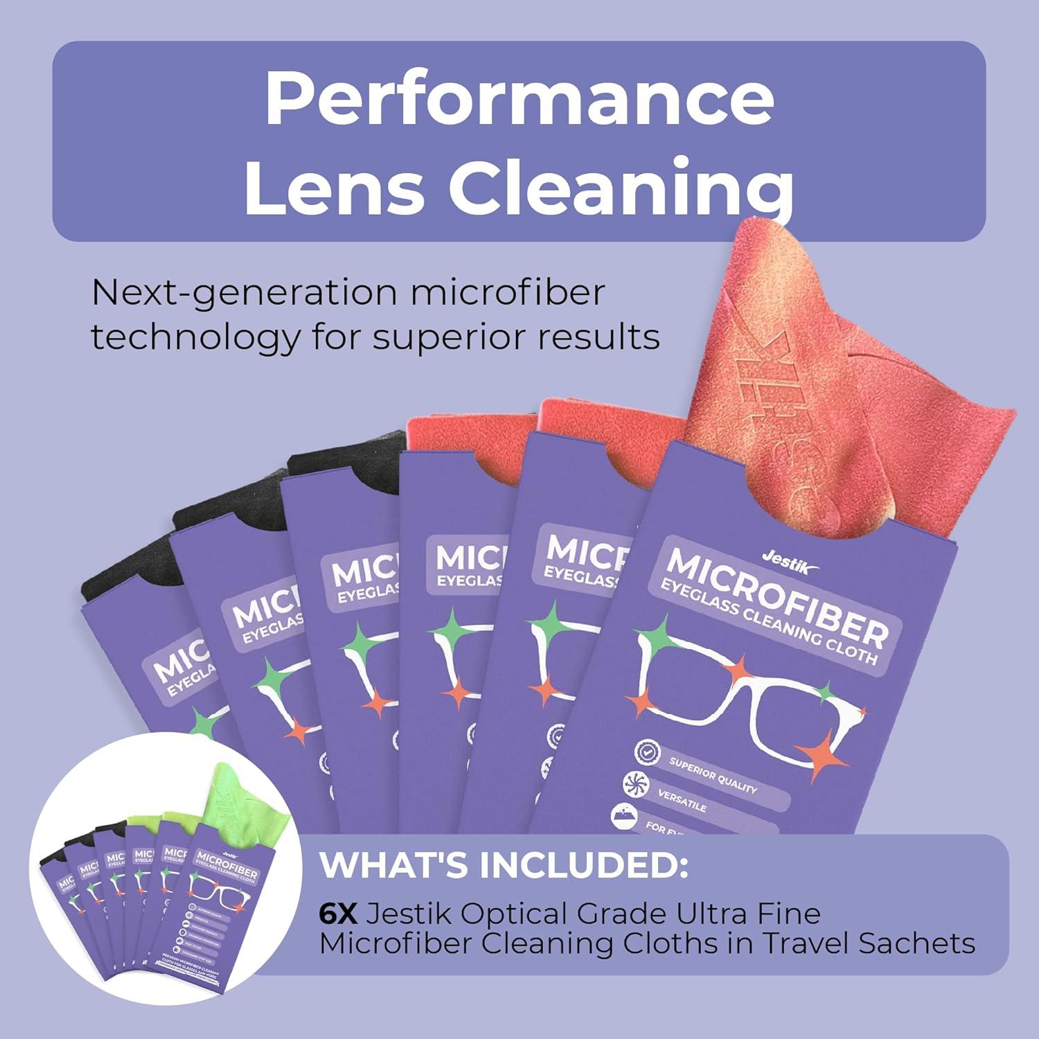 Paquete de 6 Paños de Microfibra Jestik para Limpieza