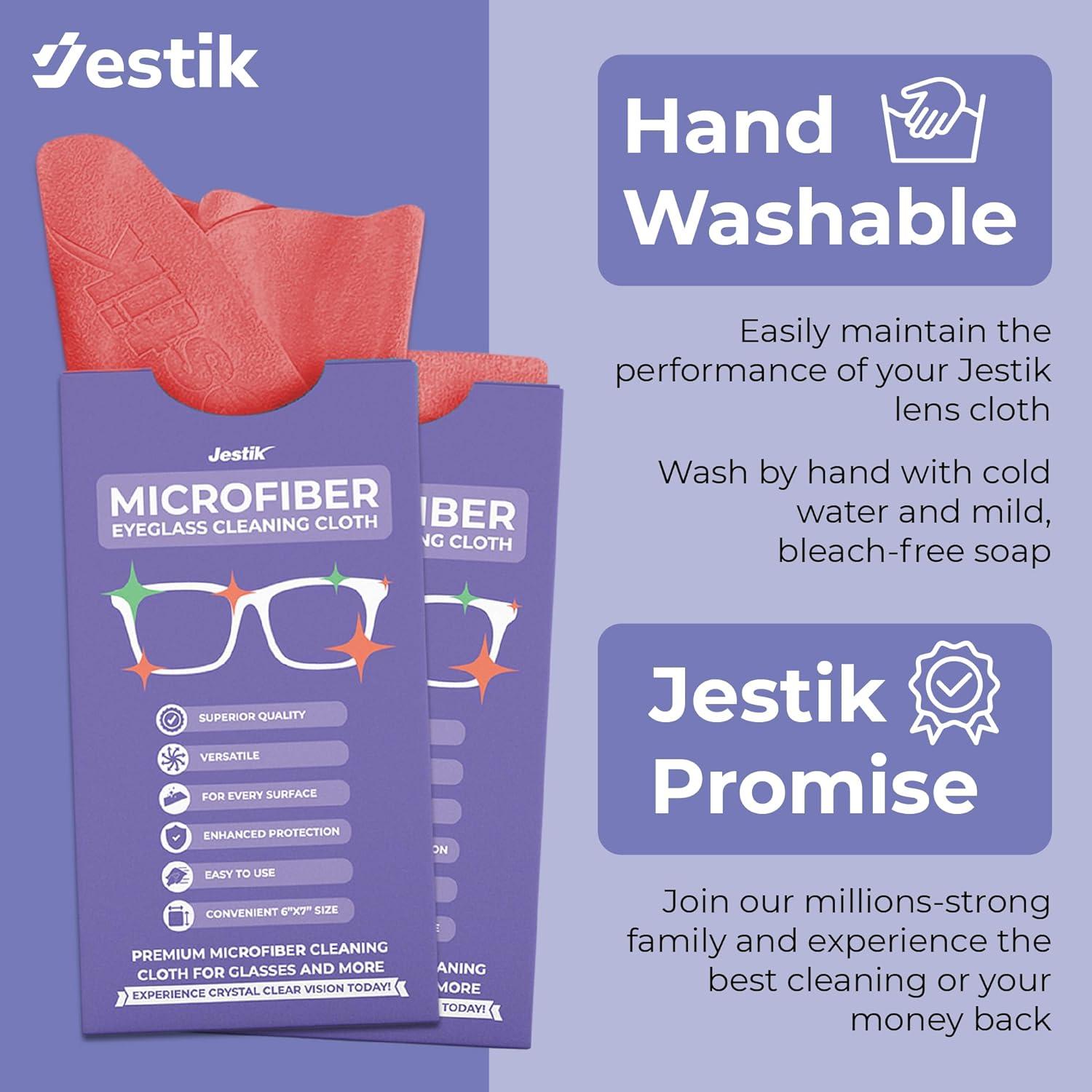 Paquete de 6 Paños de Microfibra Jestik para Limpieza