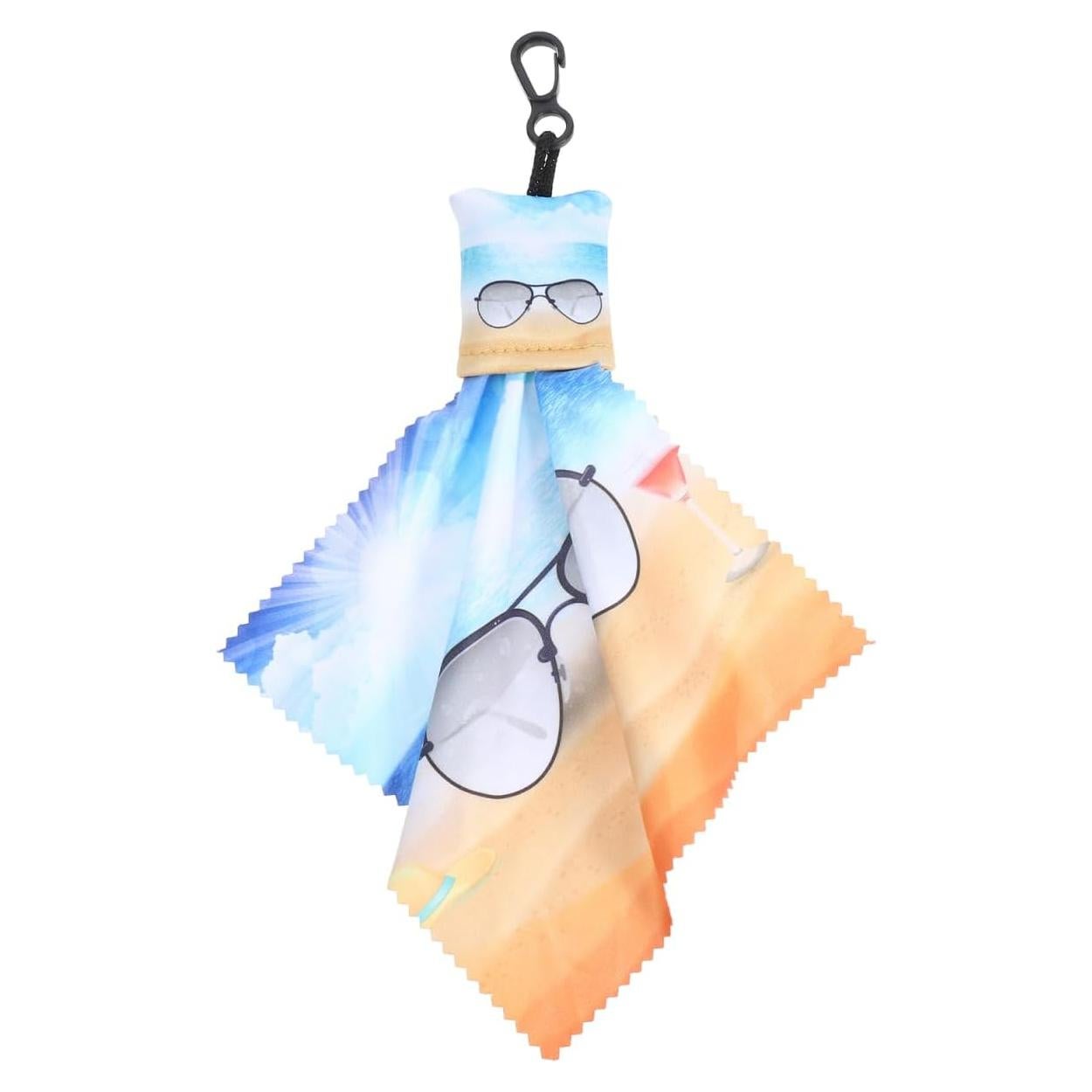 Limpiador de Lentes de Microfibra FOMIYES con Llavero 4.5x4cm