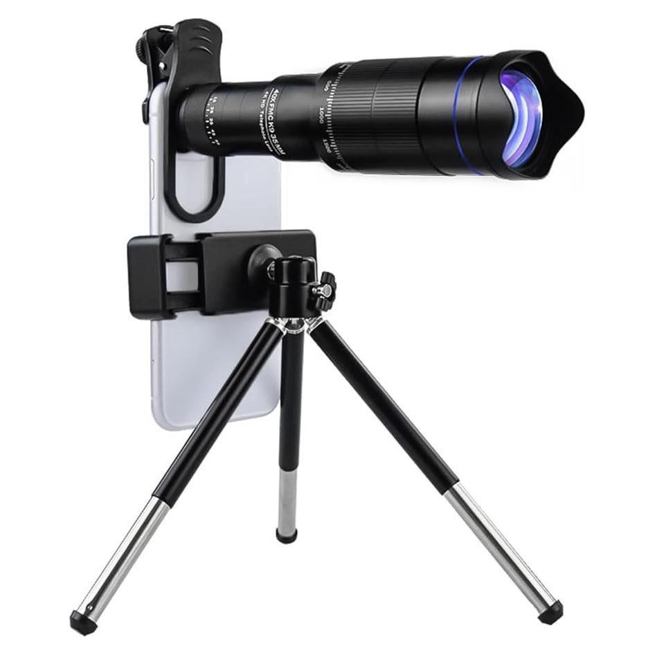 Kit Lente Telefoto 40X Kavolet para Smartphone - Observación