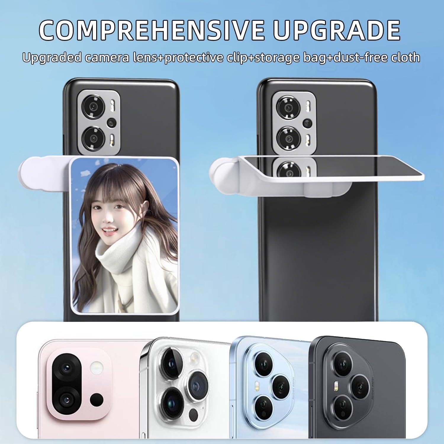 Kit Espejo de Reflexión 2-en-1 YUEFANSEN para Smartphone