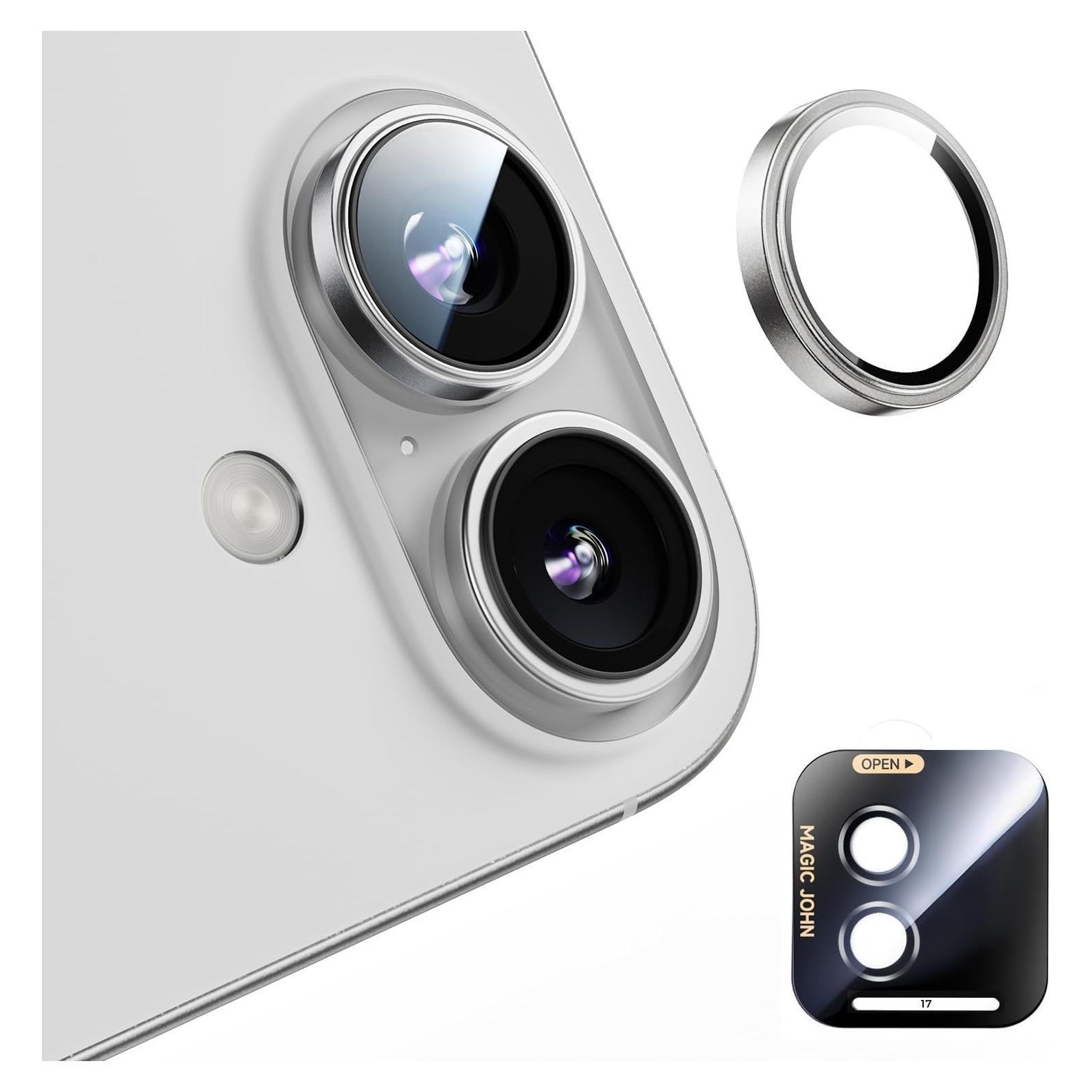 Protector de Lente de Cámara MAGIC JOHN para iPhone 17 - Vidrio Templado 9H