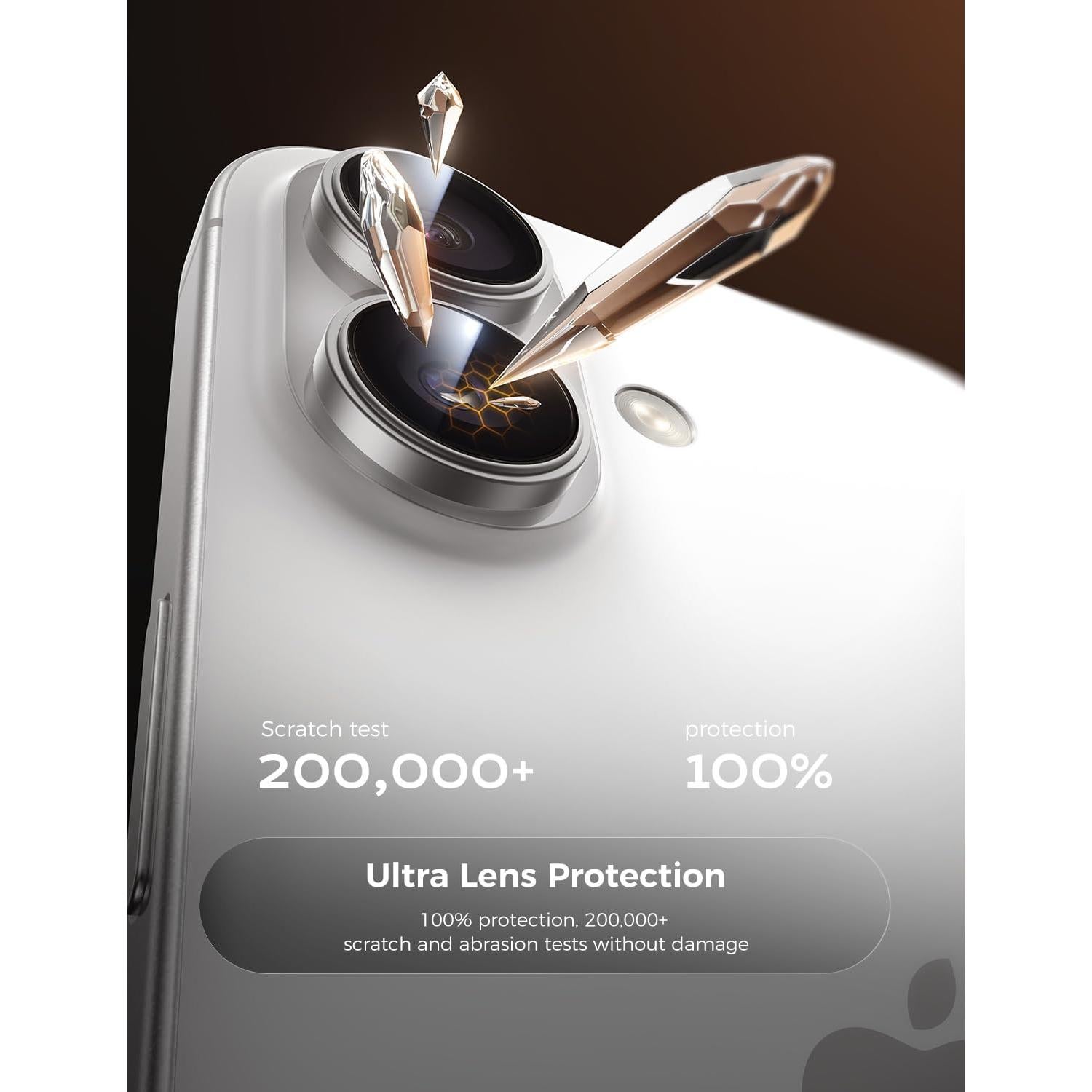 Protector de Lente de Cámara MAGIC JOHN para iPhone 17 - Vidrio Templado 9H