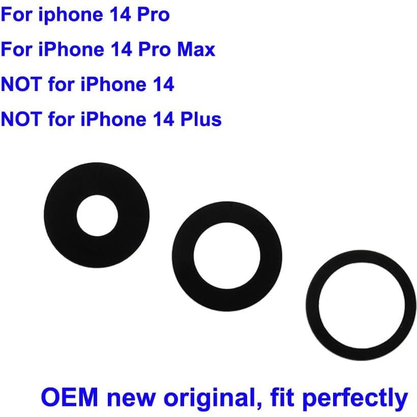 Reemplazo Lente de Cámara Trasera OEM para iPhone 14 Pro/Max