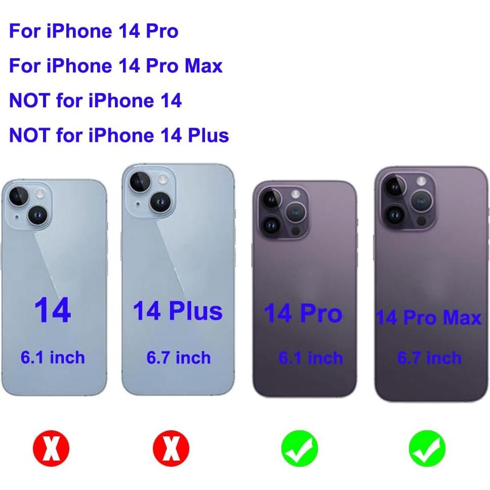 Reemplazo Lente de Cámara Trasera OEM para iPhone 14 Pro/Max