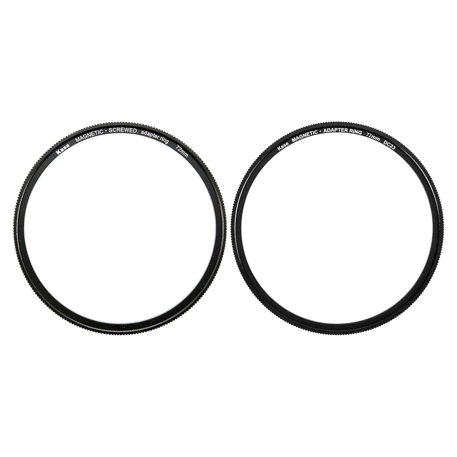 Kit Adaptador Magnético KASE 72mm para Filtros Convencionales