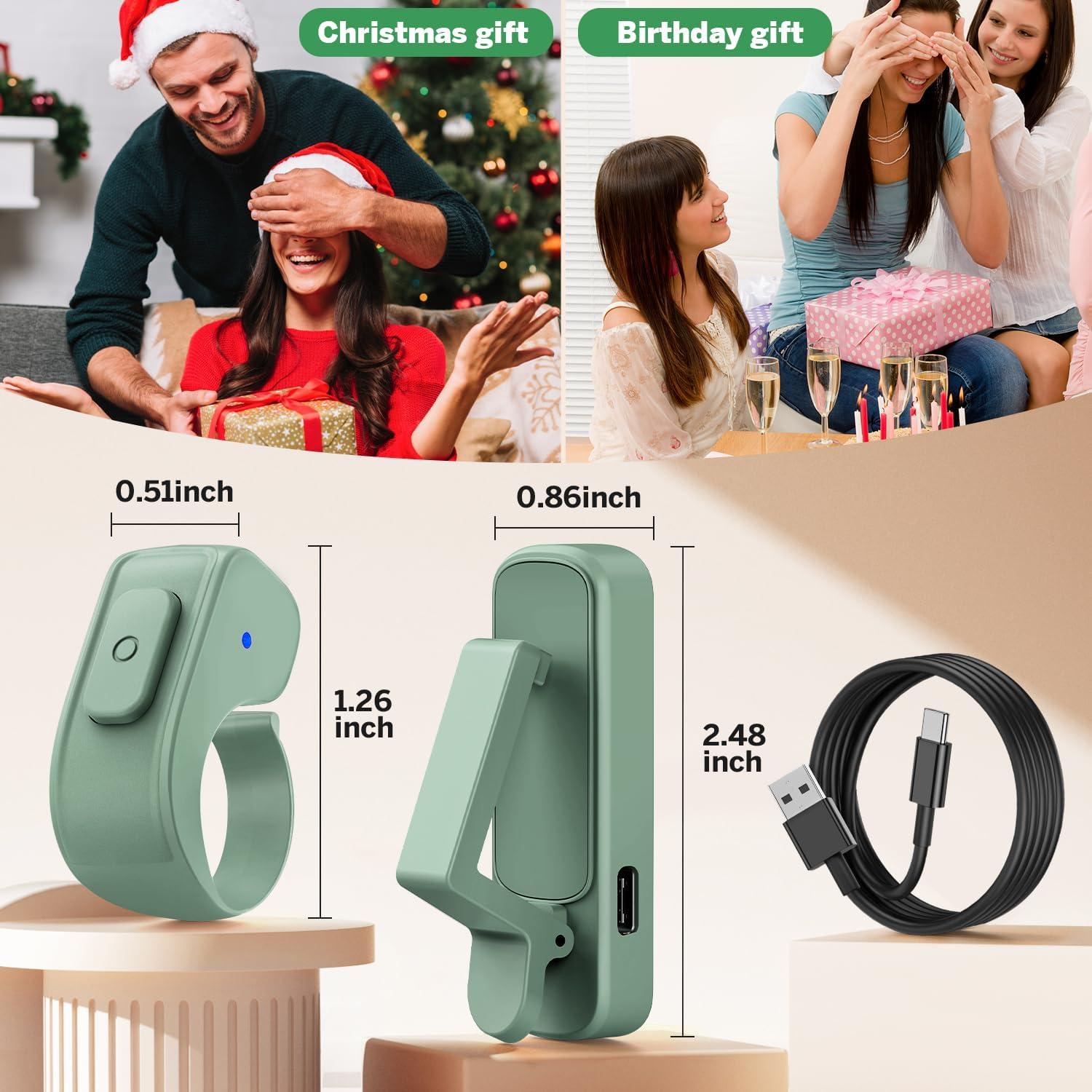 Anillo Pasador de Página JIMZOO FYQ-K1 Pro Verde - Control Remoto