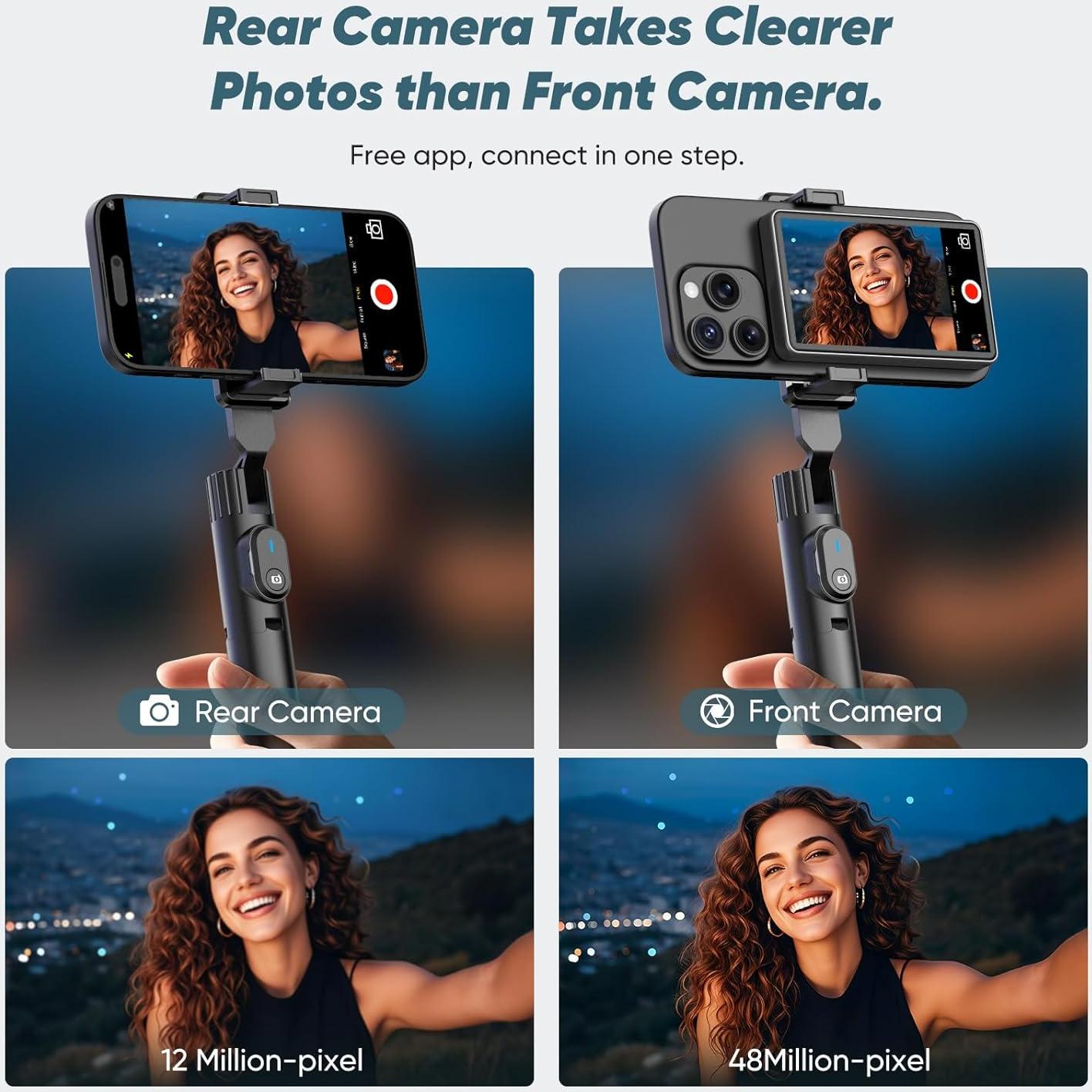 Monitor Selfie Inalámbrico Meonxy para Vlog 4K 30fps