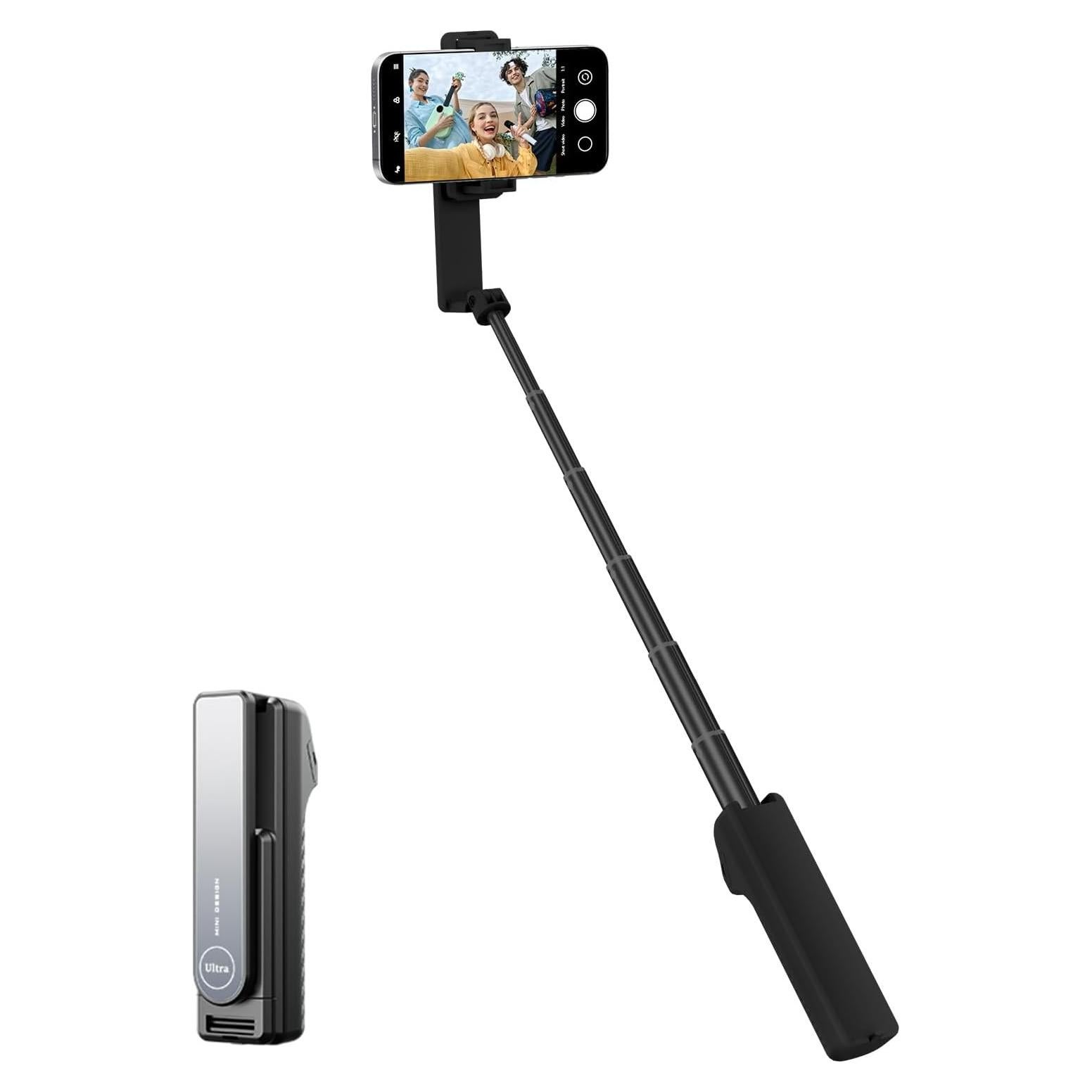 Selfie Stick Plegable SupeDesk I8 con Control Remoto Inalámbrico