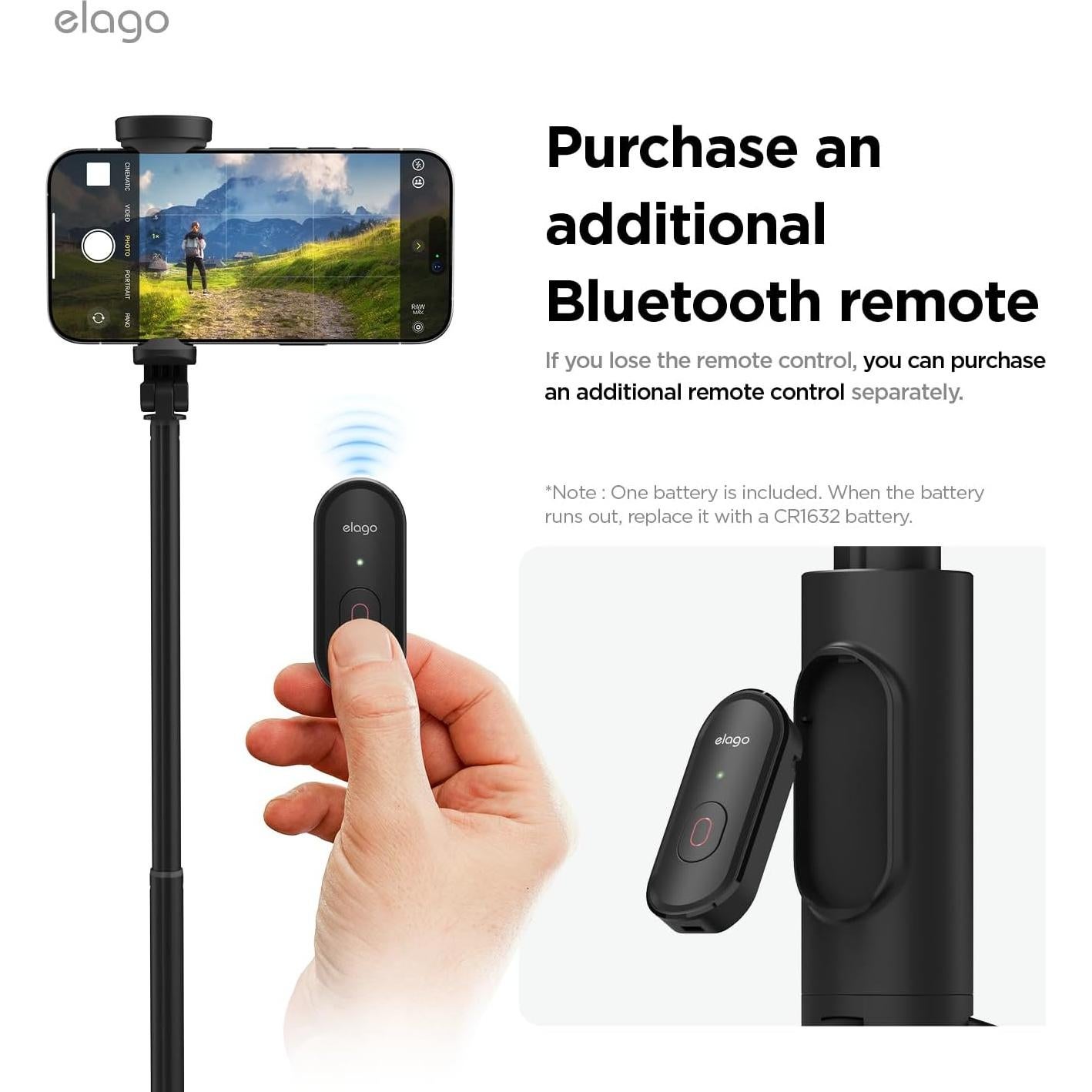 Control Remoto elago para Trípode Selfie Stick PRO