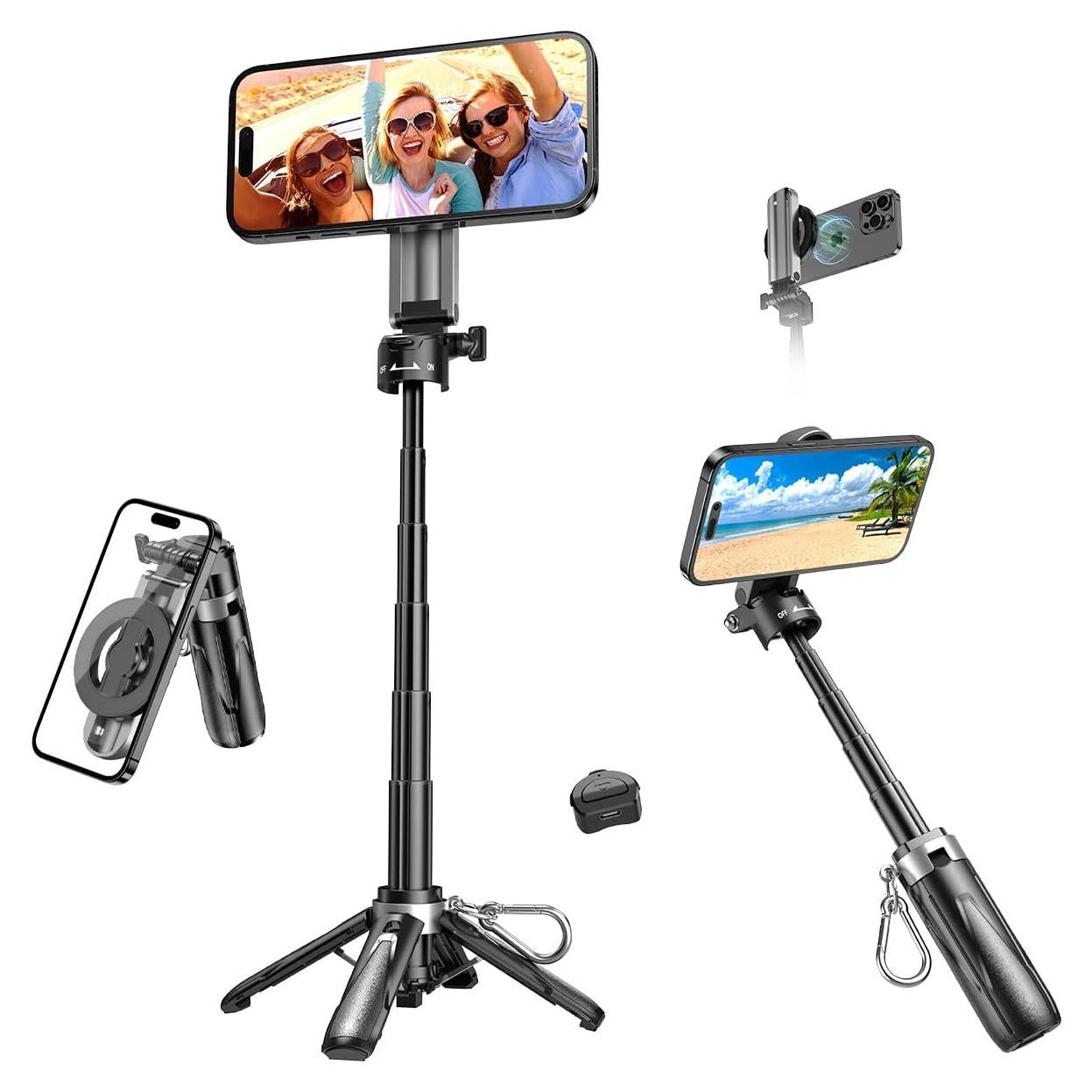 Palillo de Selfie Magnético 4 en 1 Sanqi Youpin Mini Trípode