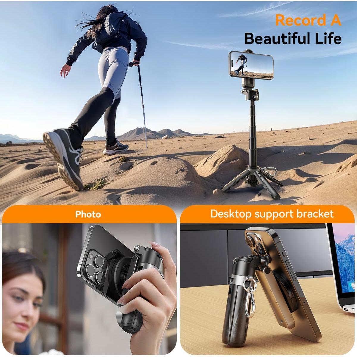 Palillo de Selfie Magnético 4 en 1 Sanqi Youpin Mini Trípode