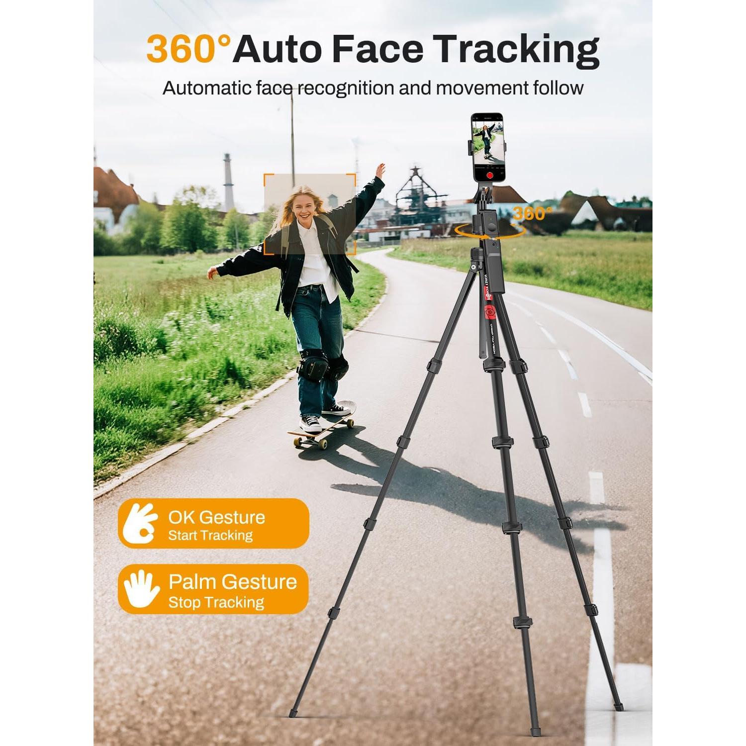 Trípode Automático de Seguimiento Facial USKEYVISION R01 PRO