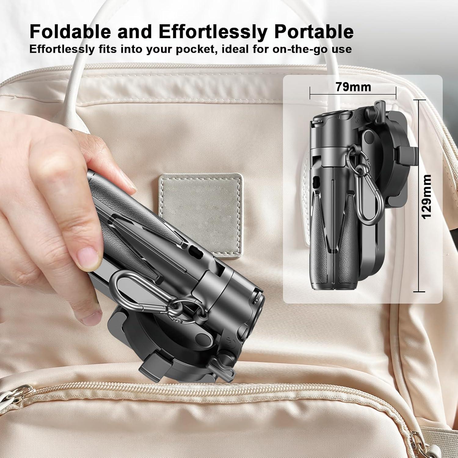 Mini Trípode Magnético SULISAIS para Teléfono con Control Remoto