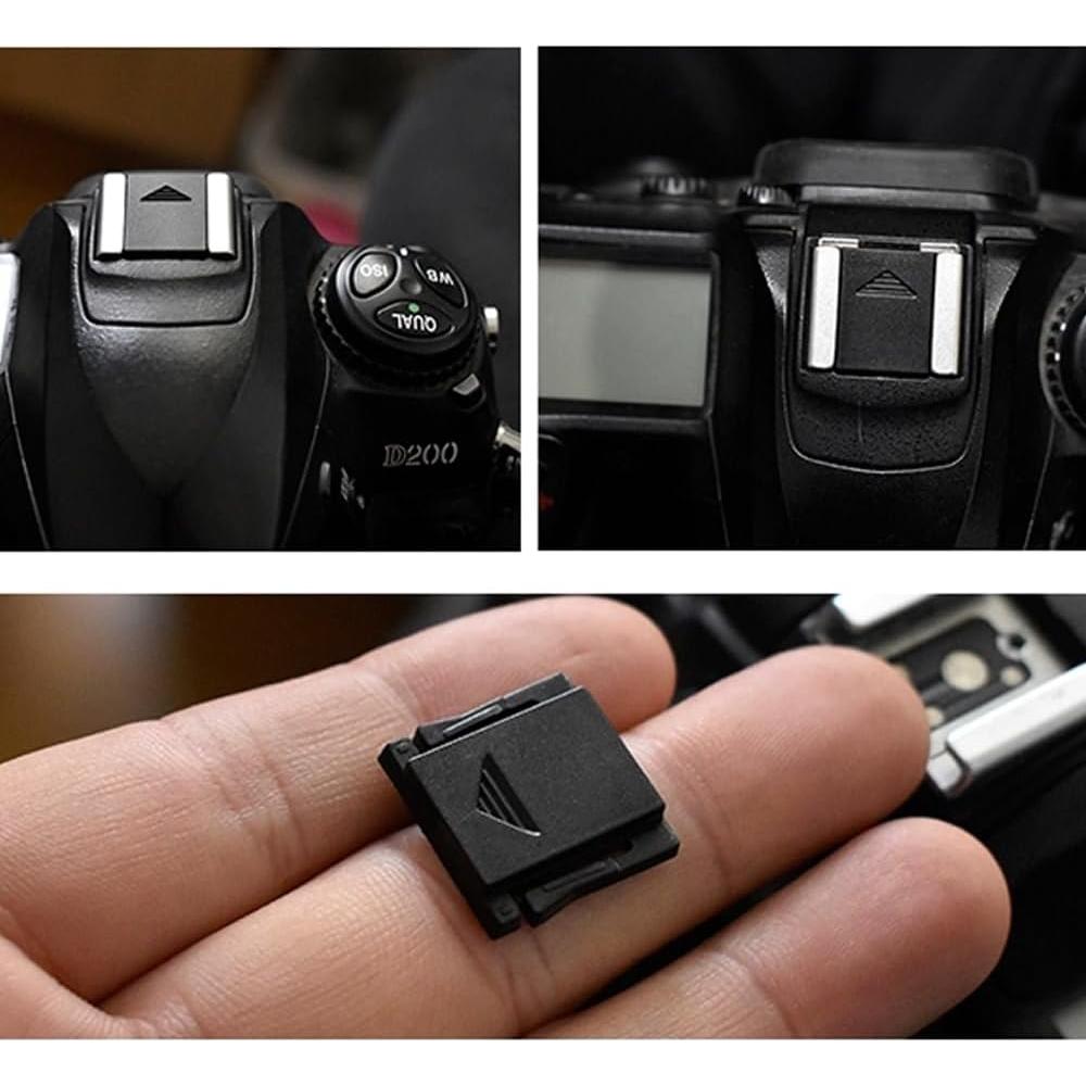 Hot Shoe Cover Compatible for Canon R6 R5, Compatible for Nikon Z7II Z6II Z50 Camera (3 Pack)