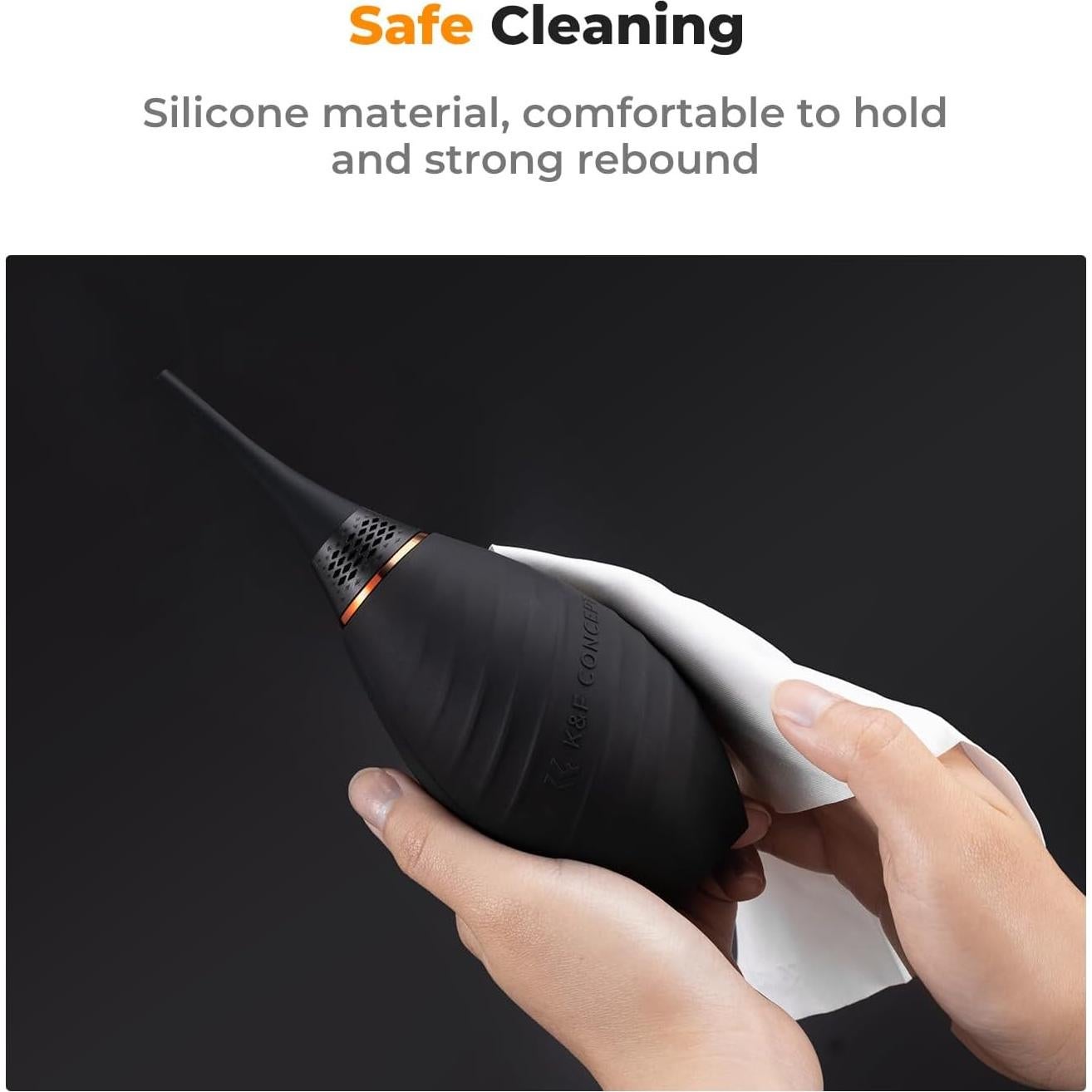 Soplador de Aire K&F Concept con Boquilla Larga y Corta