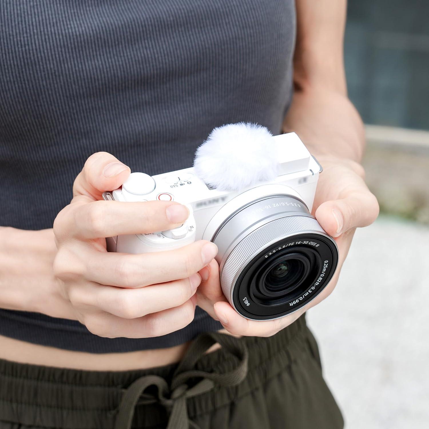 Muff de Viento JJC para Zapata Fría para Cámaras Sony ZV