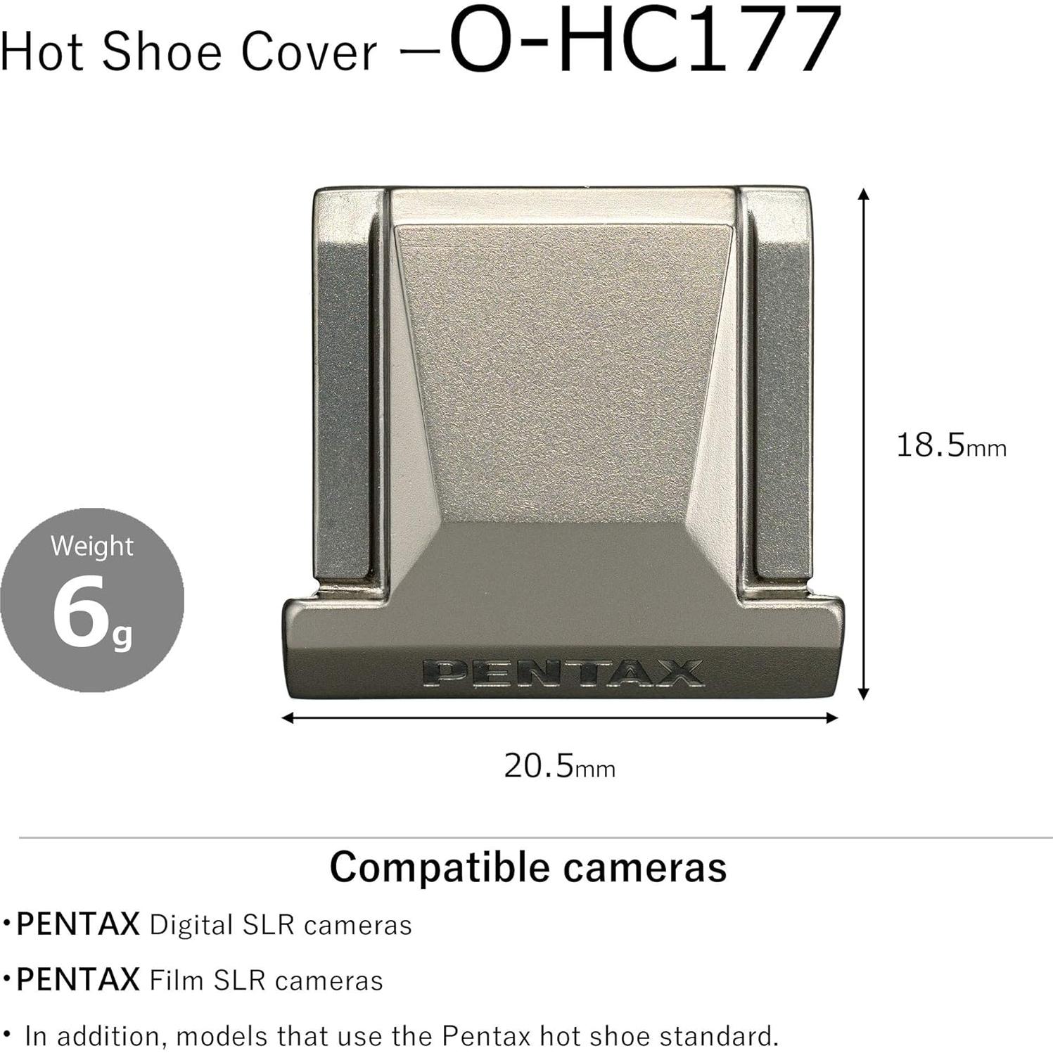 Tapa de zapata caliente PENTAX O-HC177 de acero inoxidable