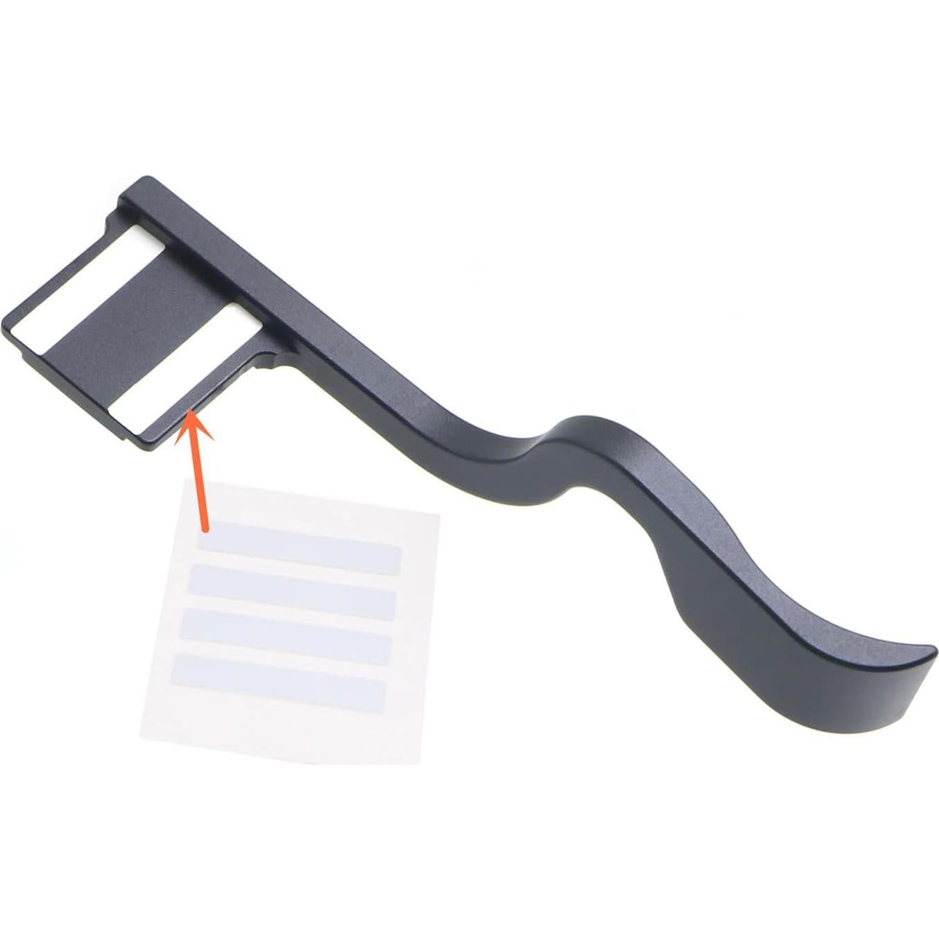 Thumb Grip Metal Hot Shoe Grip for Nikon Z6 Camera Black