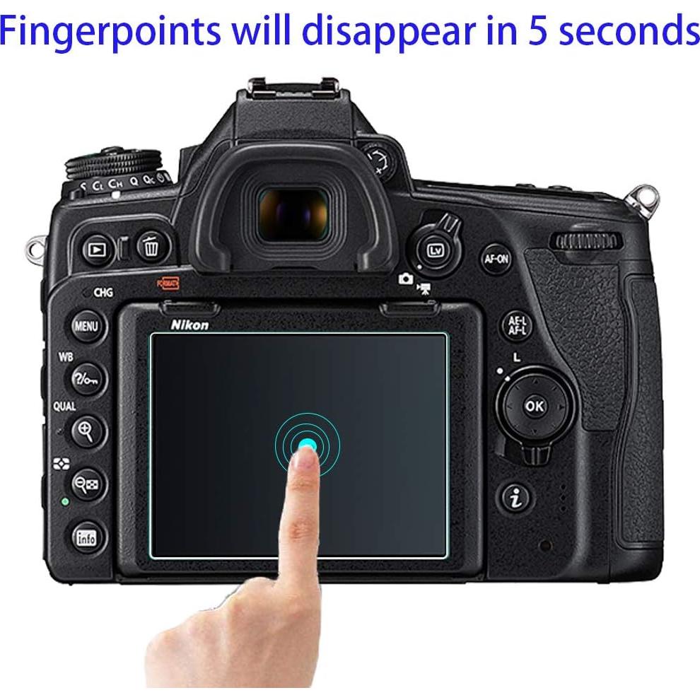 Protector de Pantalla para Cámara Nikon D750 D780 9H Vidrio Templado