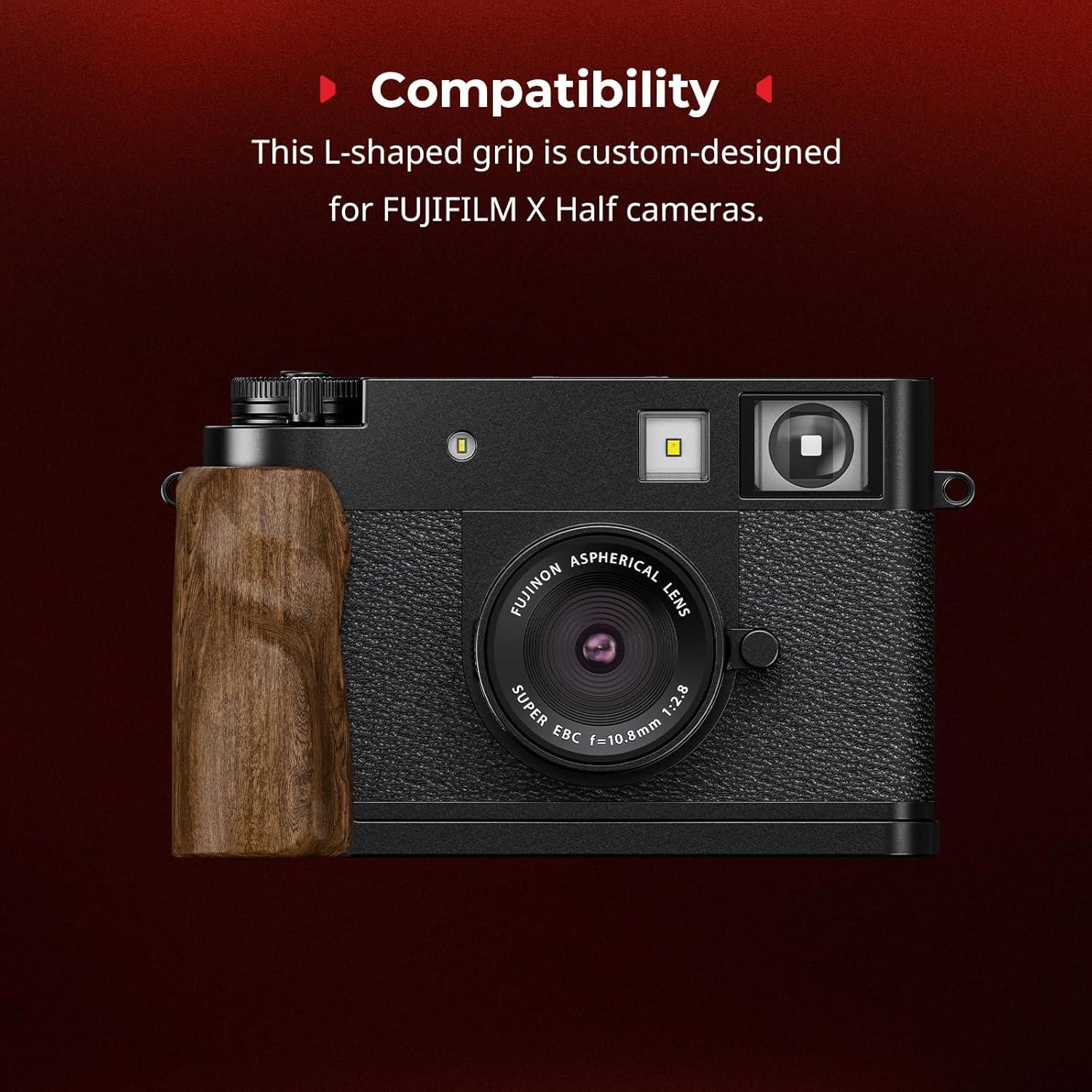 Agarradera en L de Madera SmallRig 5224 para Fujifilm