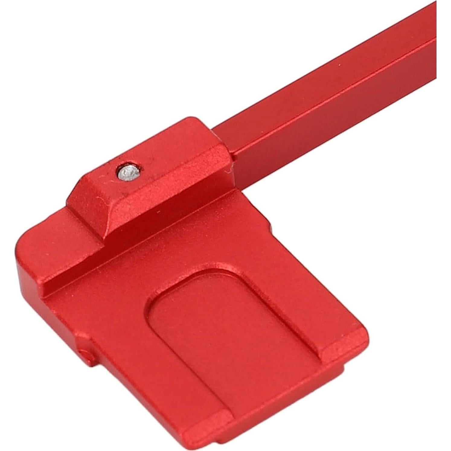 Agarradera de Pulgar Metálica Agatige para Cámara A6700 Rojo