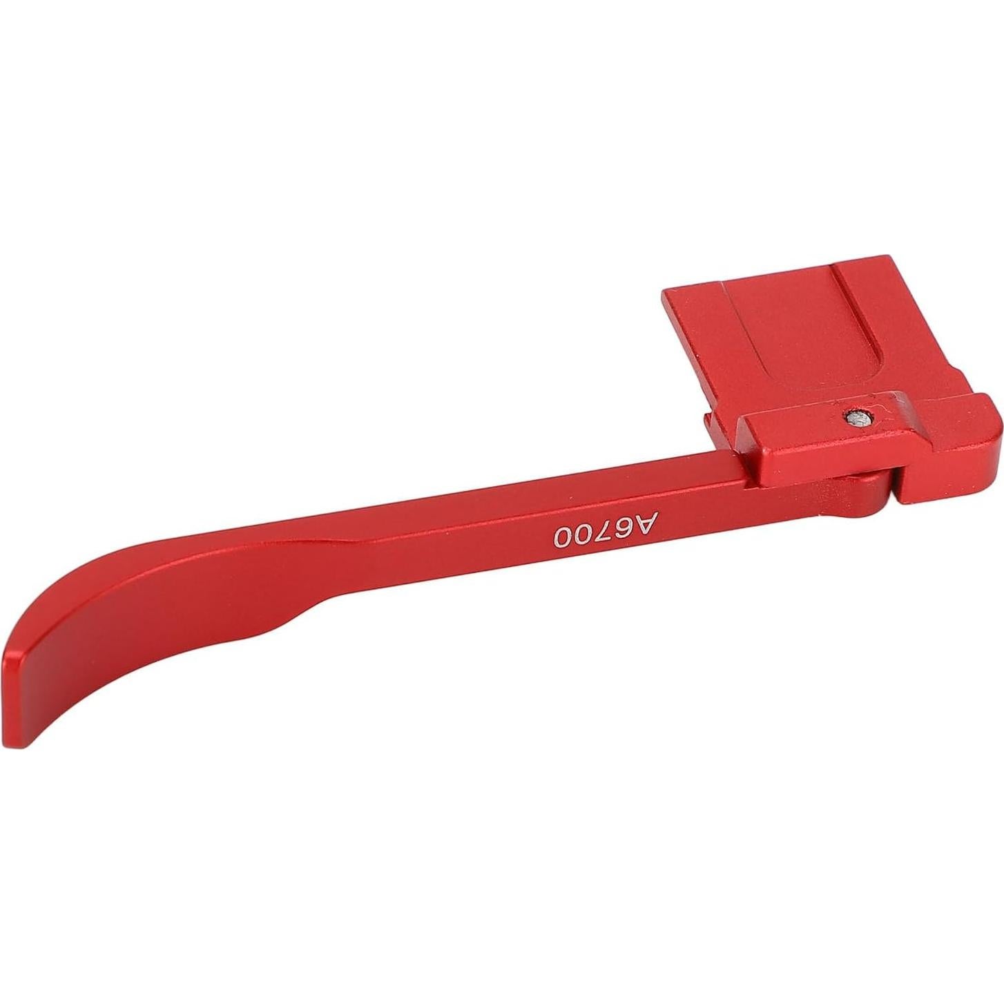 Agarradera de Pulgar Metálica Agatige para Cámara A6700 Rojo