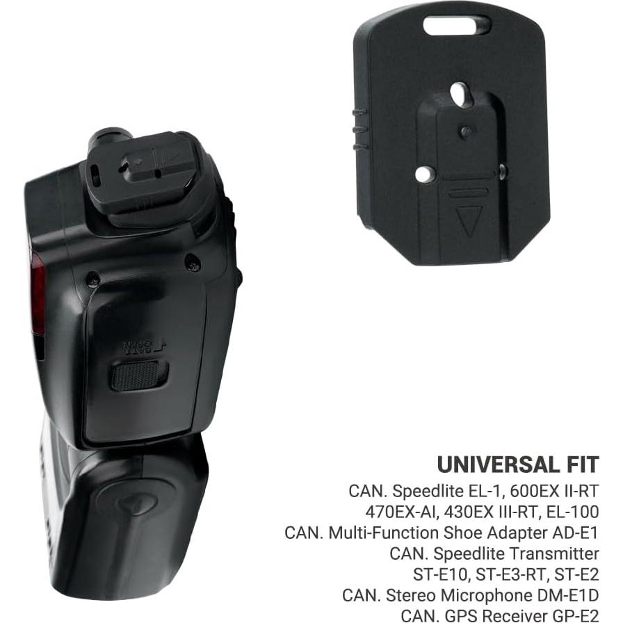 Cubierta de zapata caliente JJC para Canon - 2x cámara y 2x flash