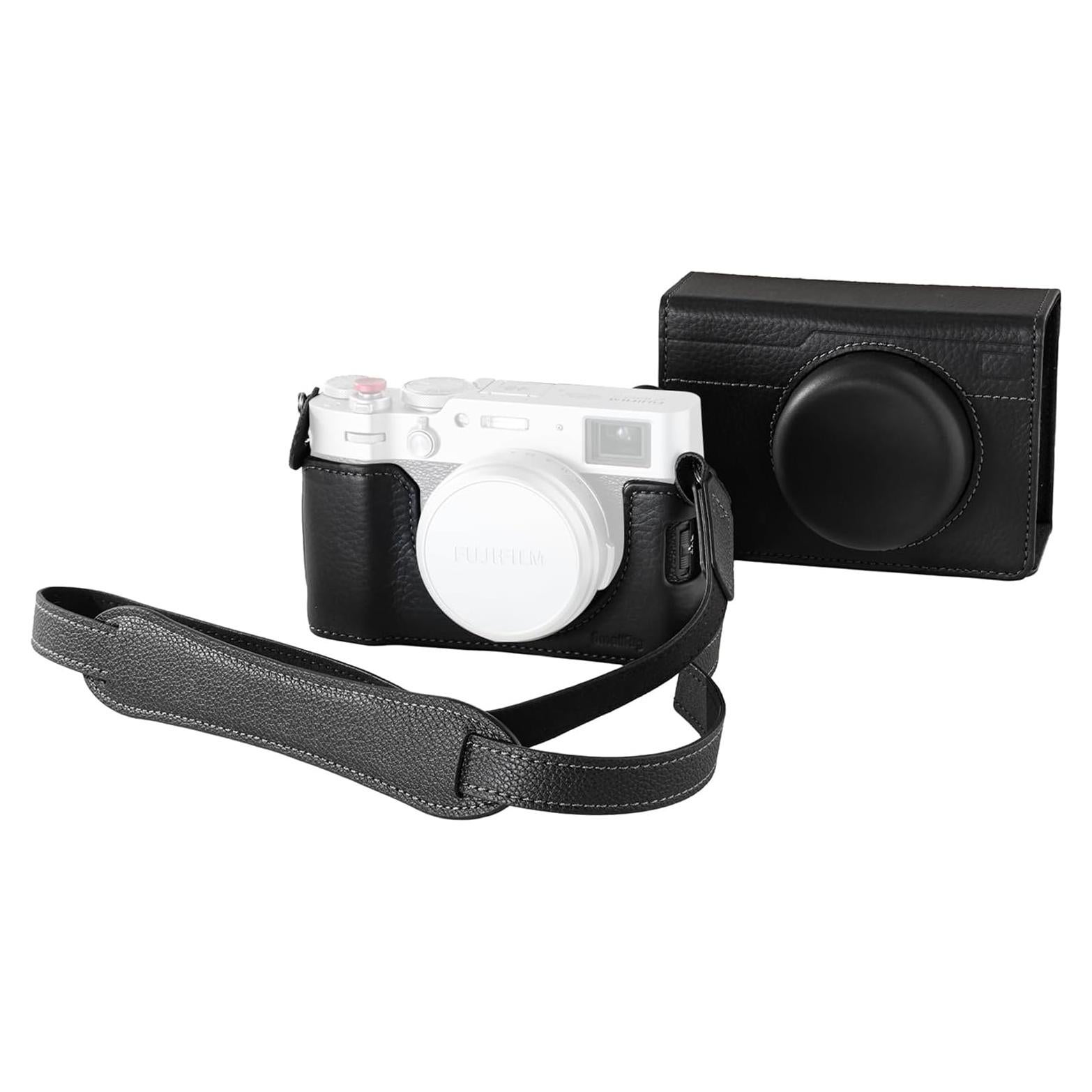 Funda de Cuero SmallRig para Fujifilm X100VI, Negro, Portátil