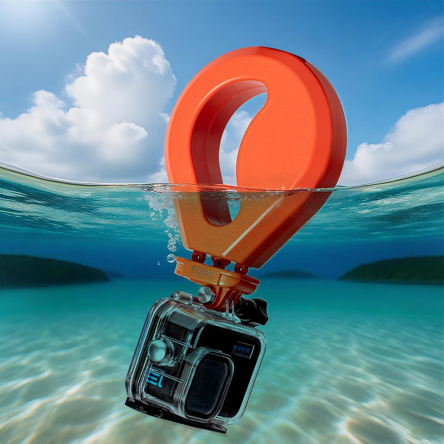 Agarre Flotante Impermeable HSU para GoPro y DJI Osmo
