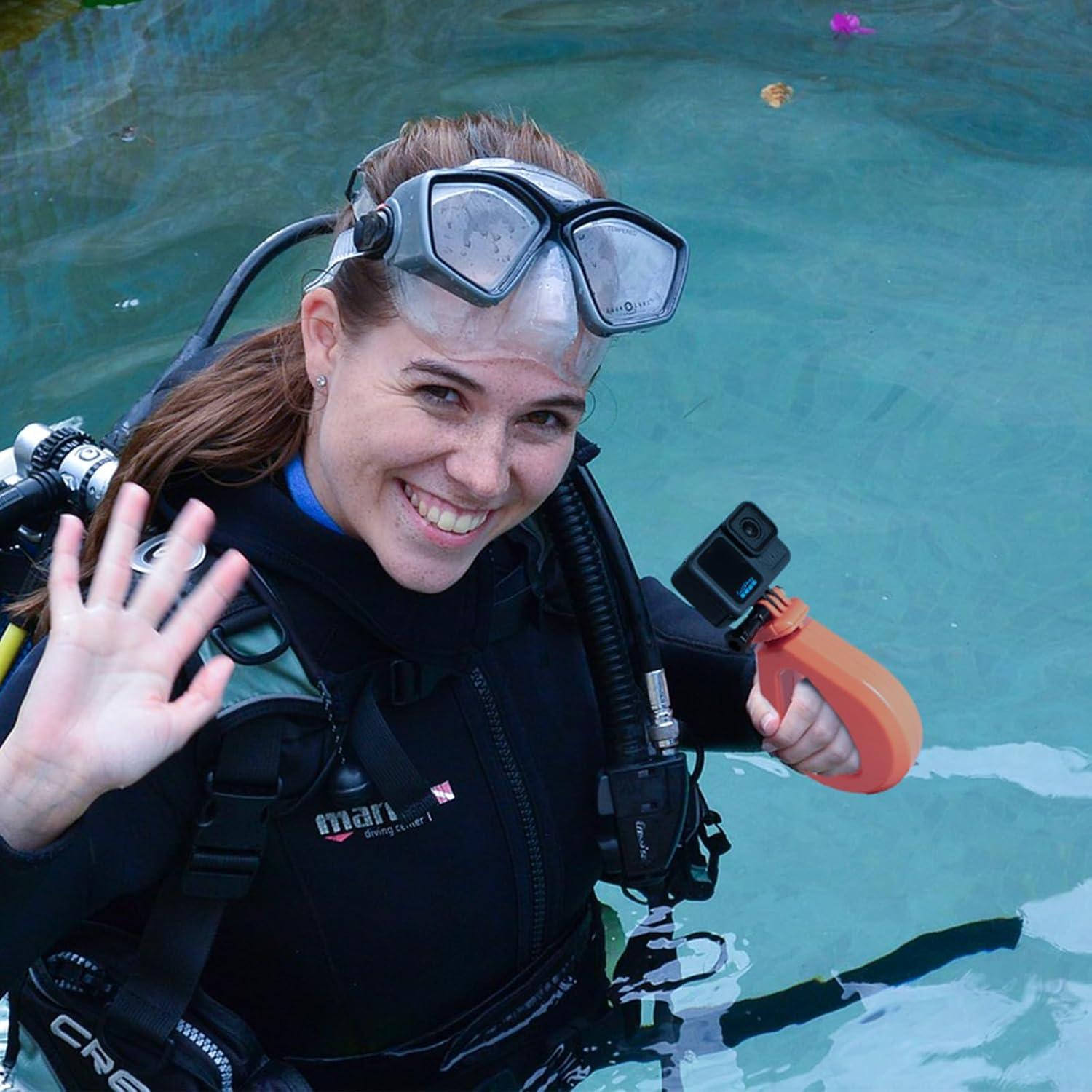 Agarre Flotante Impermeable HSU para GoPro y DJI Osmo