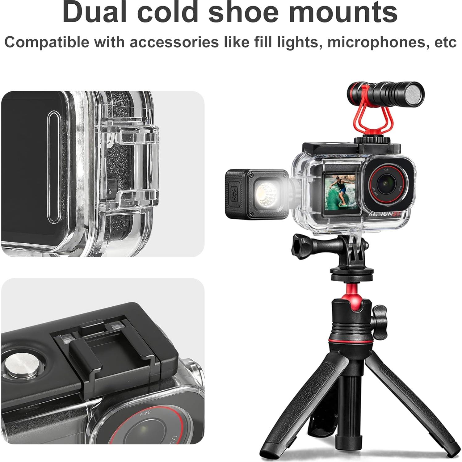 Funda Impermeable FitStill para DJI Osmo Action 5/4/3 + Filtros