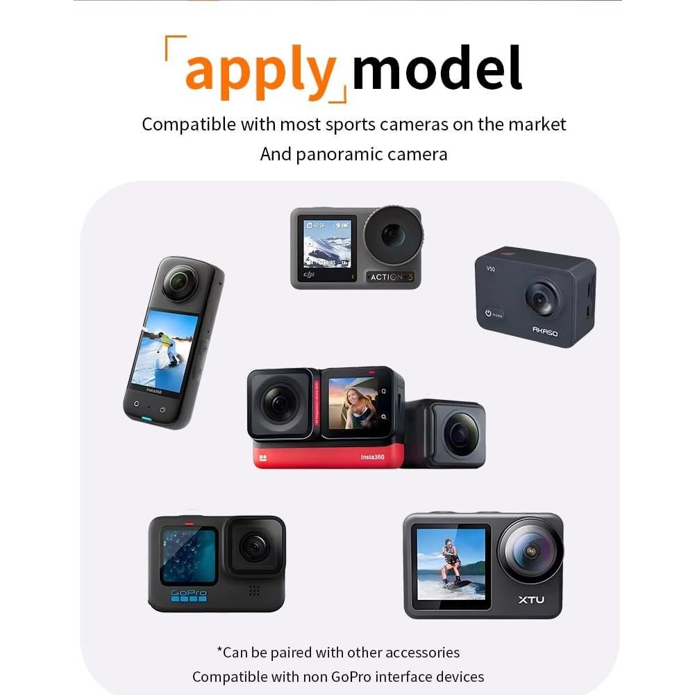 Trípode Flotante 4 en 1 LSYRIA para GoPro y Cámaras de Acción