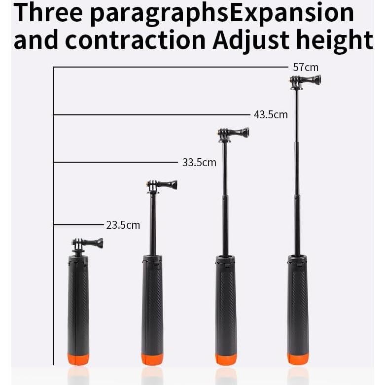 Trípode Flotante 4 en 1 LSYRIA para GoPro y Cámaras de Acción