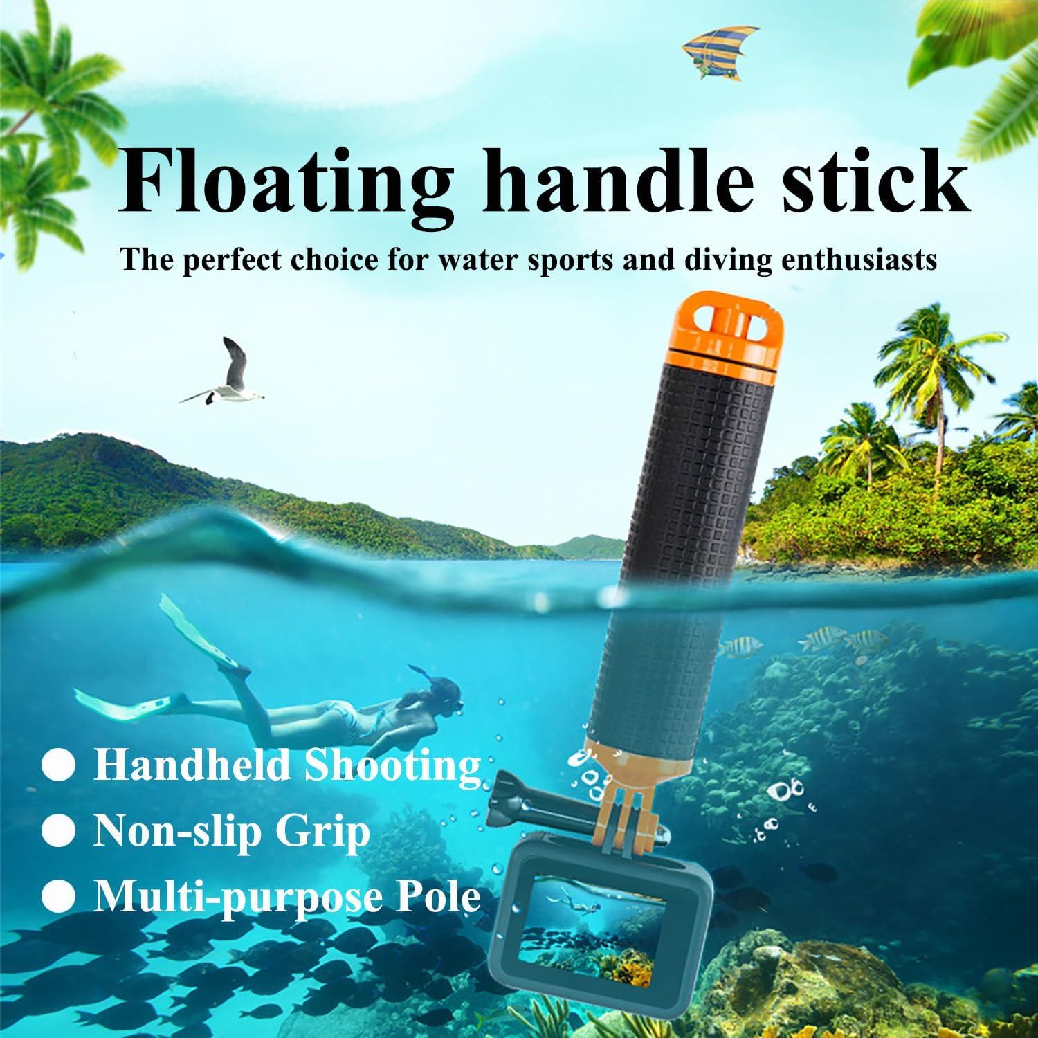 Empuñadura Flotante GoPro Knatpunff KPFHG1 para Deportes Acuáticos