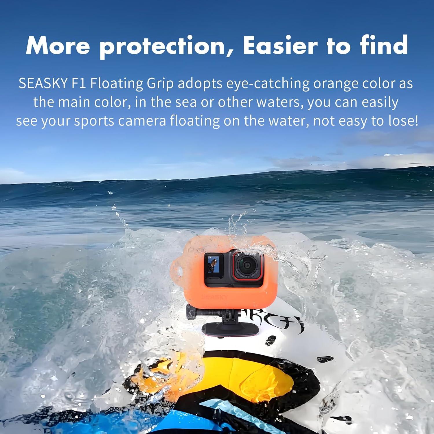 Marco Flotante SEASKY A1 para Cámara de Acción Insta360