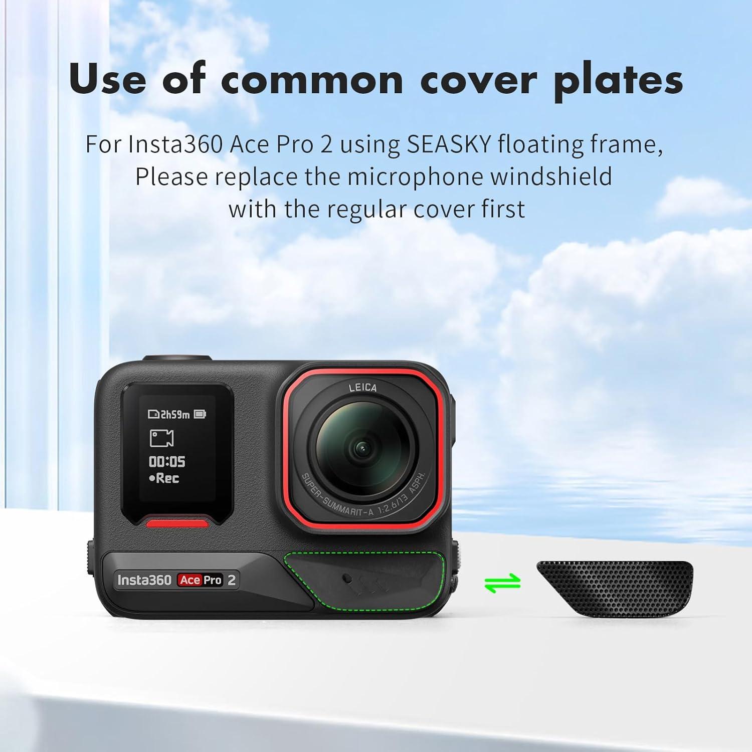 Marco Flotante SEASKY A1 para Cámara de Acción Insta360