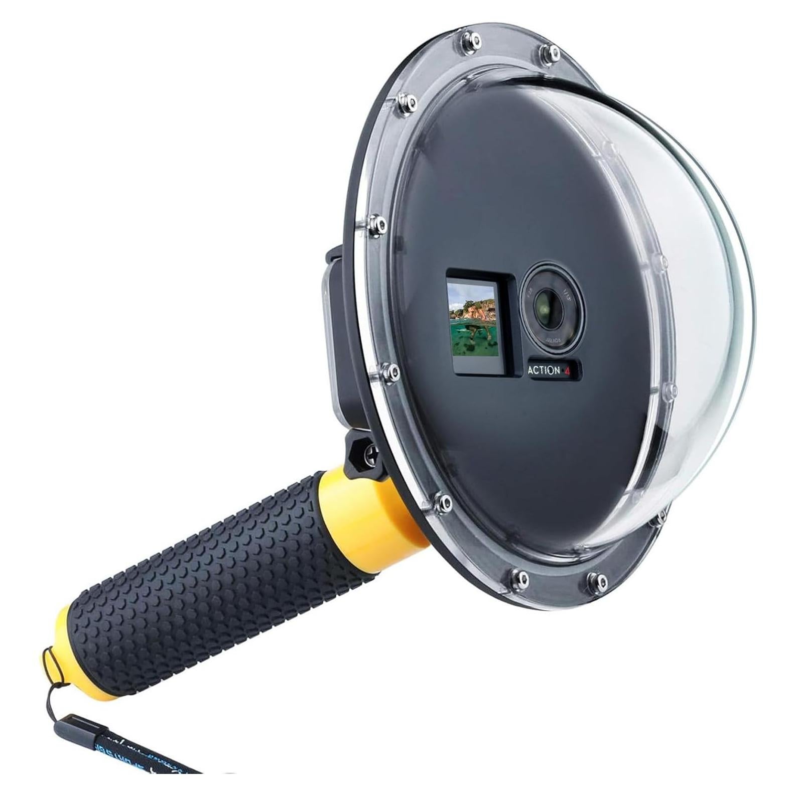 Puerto de Cúpula GEPULY para DJI OSMO Action 3 4 5 Pro, 45m