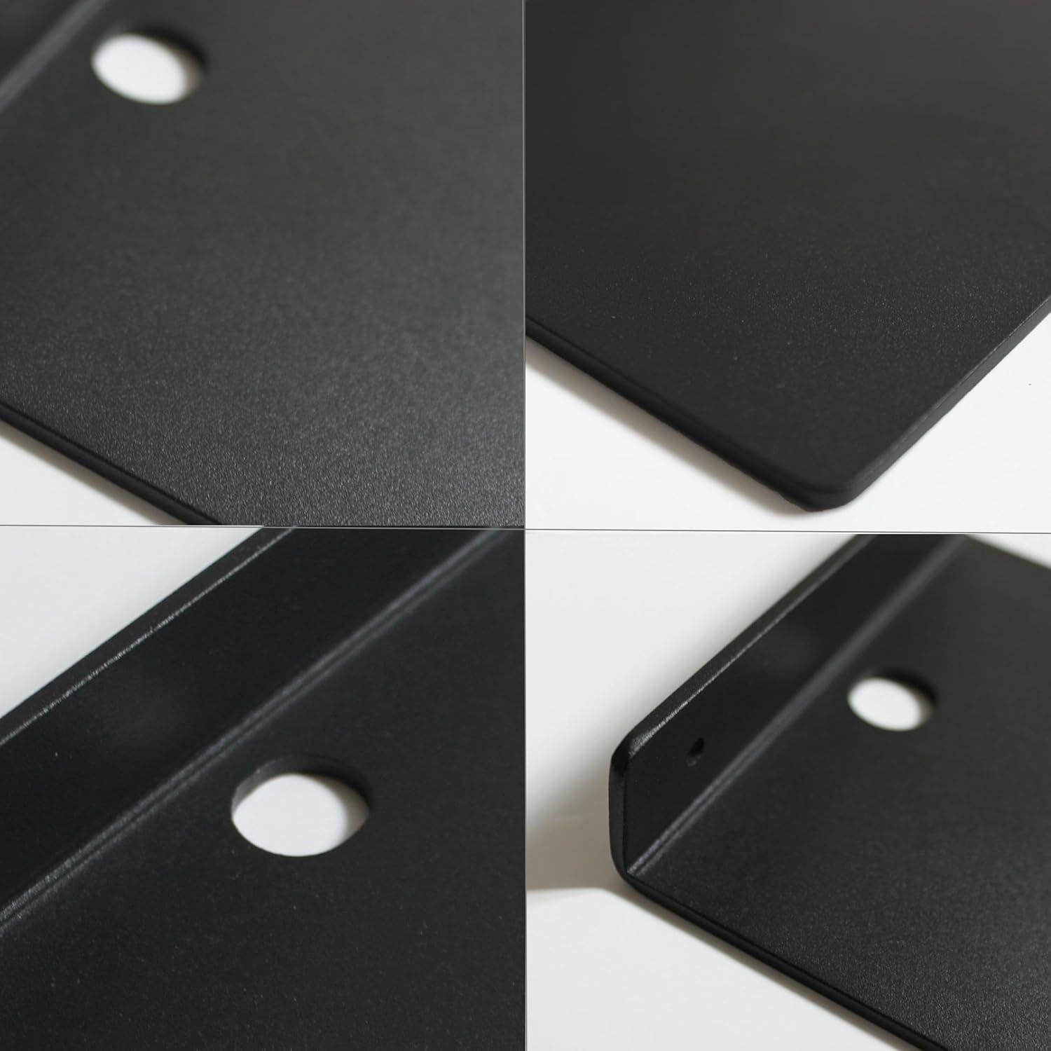 Estante Flotante de Aluminio NUTNAPH 10x12.7cm Negro