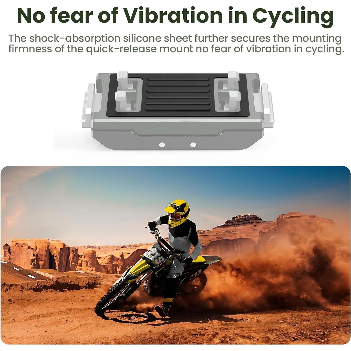 Soporte de liberación rápida Gaekol para Insta360 X5/X4 Air