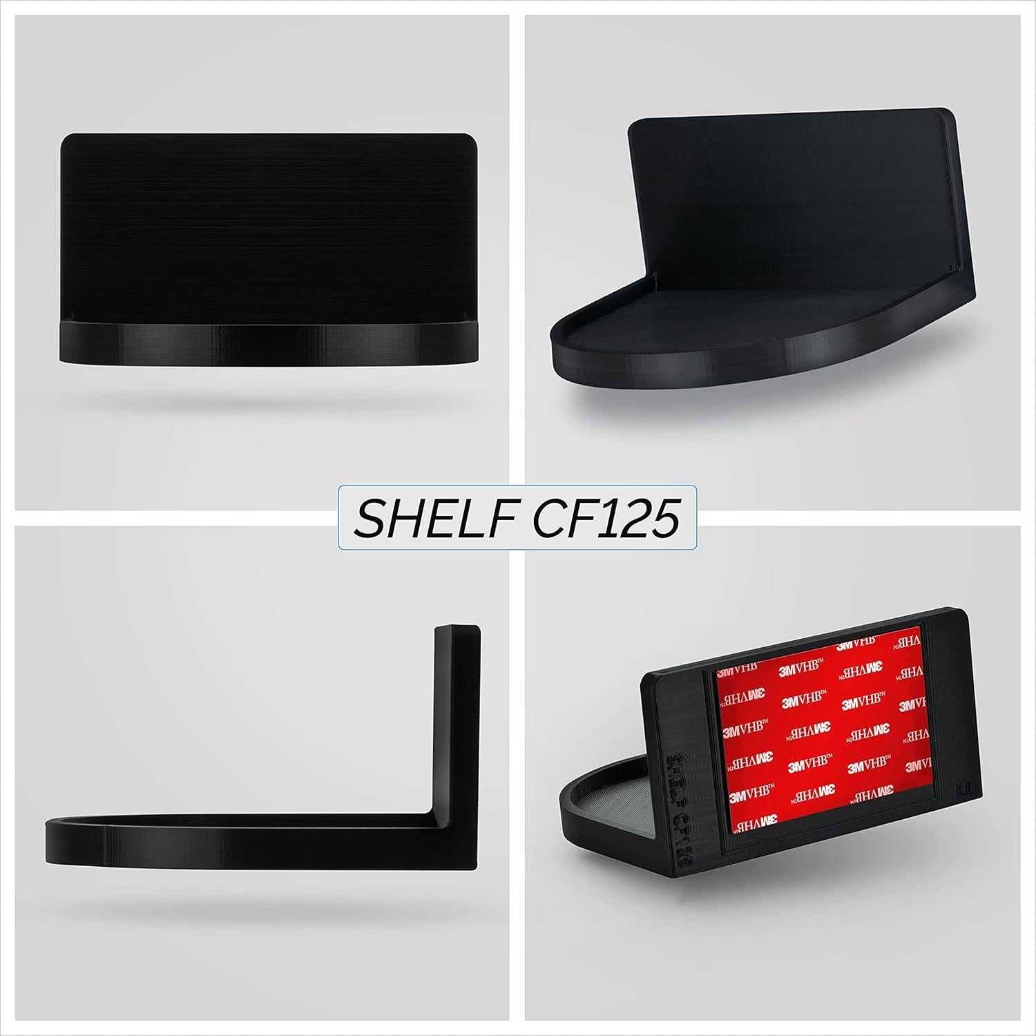 Soporte Flotante Universal BRAINWAVZ CF125 Negro 11.7x10.7cm