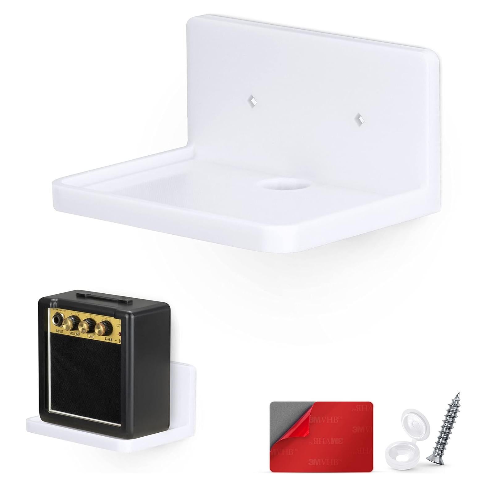 Estante Flotante BRAINWAVZ 12.7 cm Blanco para Pared