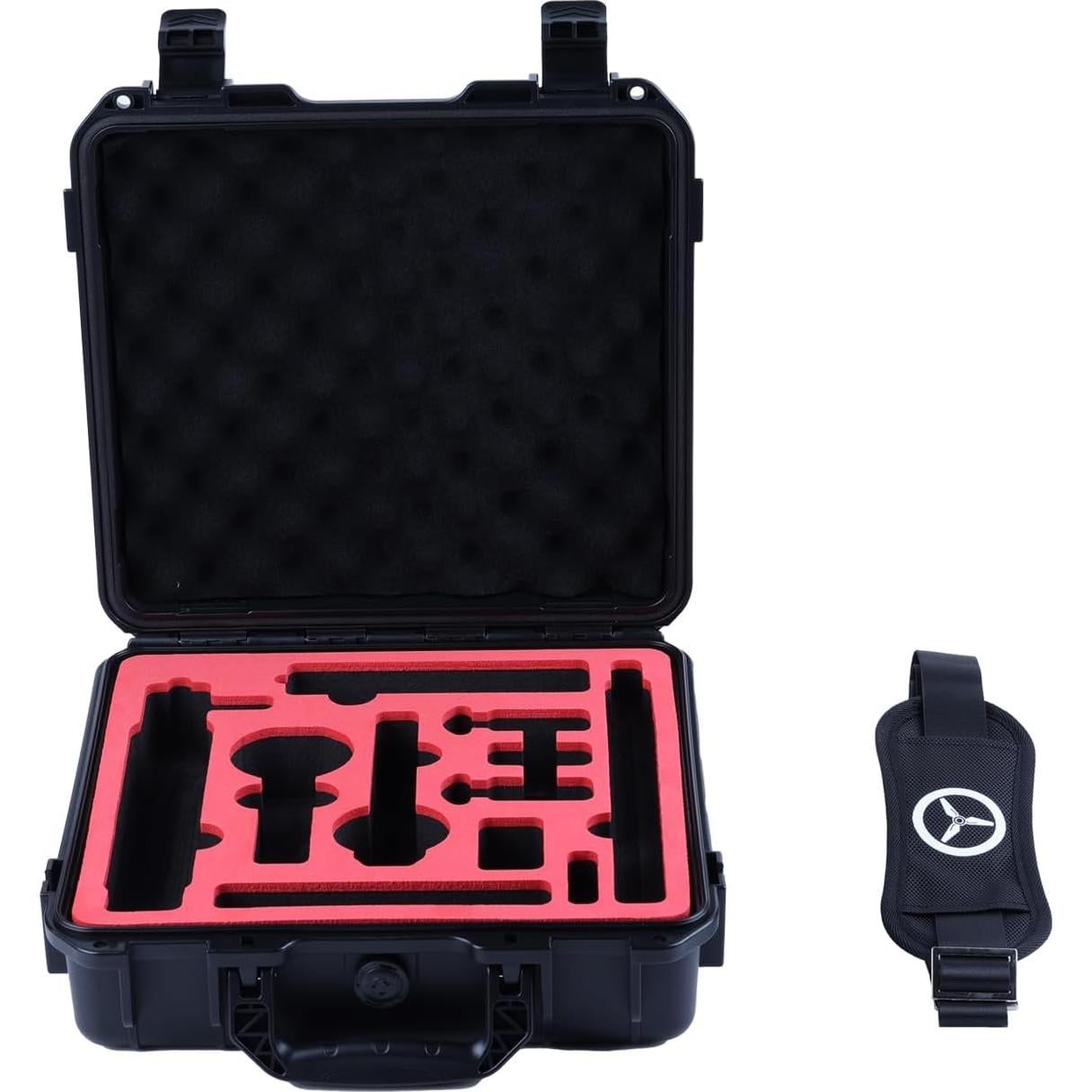 Estuche Duro Impermeable Drogear para Insta360 X5/X4 - Almacena 6 Baterías