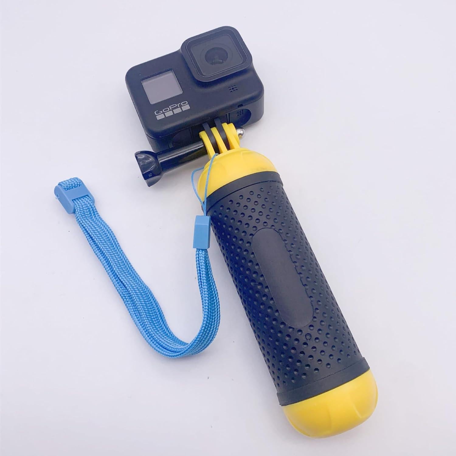 Agarre Flotante Reflex Camera para GoPro HERO 5-13 - Impermeable, Mango Antideslizante, 180° Ajustable