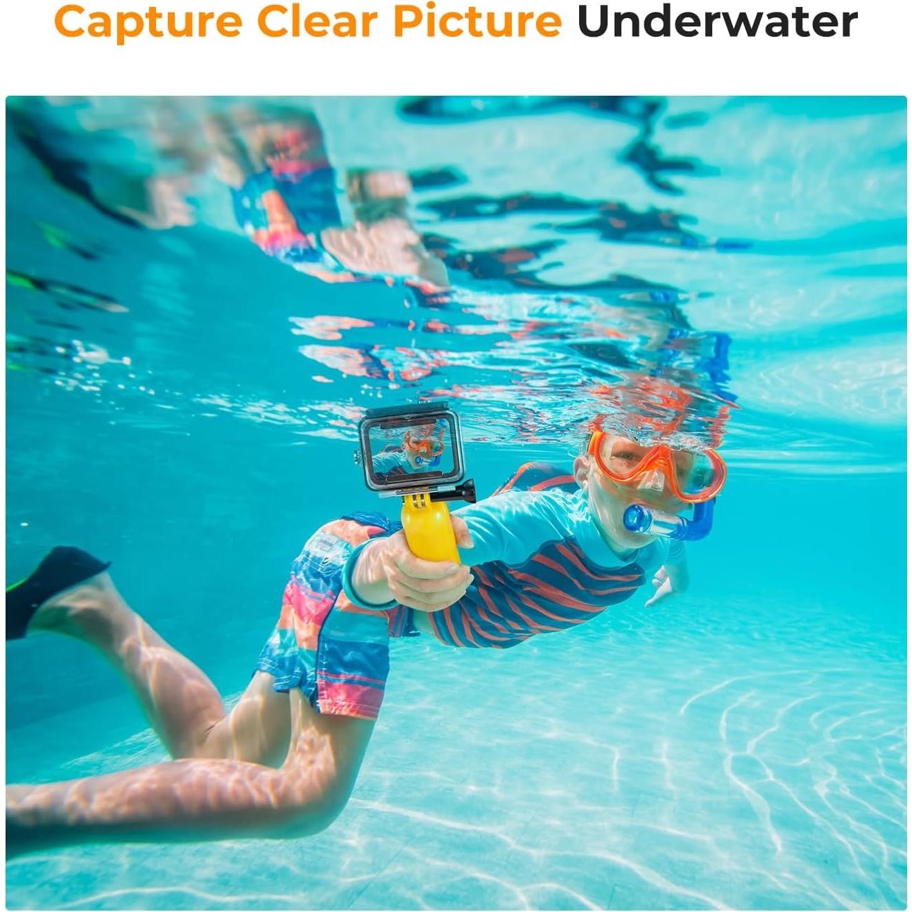 Funda Impermeable K&F Concept para GoPro Hero 13/12/11/10/9