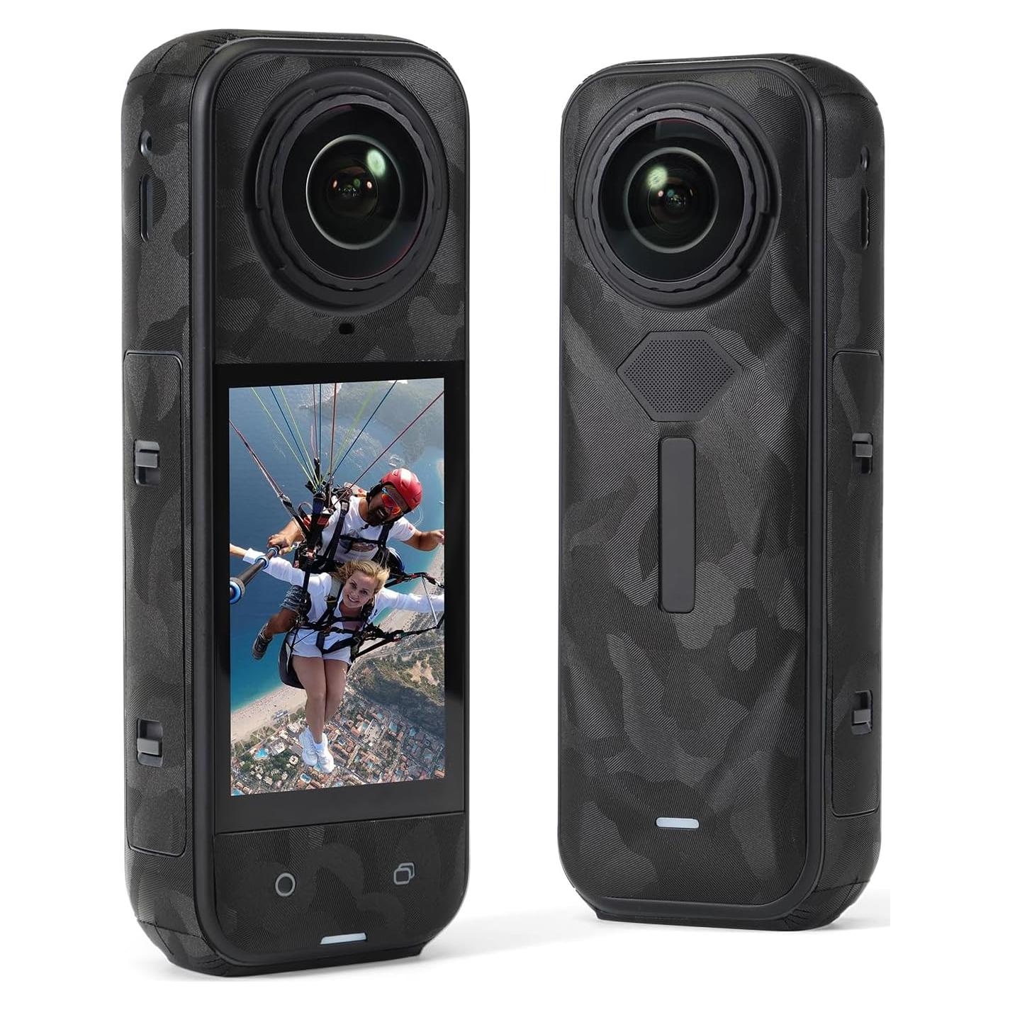 Piel Anti-Rasguños para Cámara Insta 360X5 - Calcomanías Camuflaje